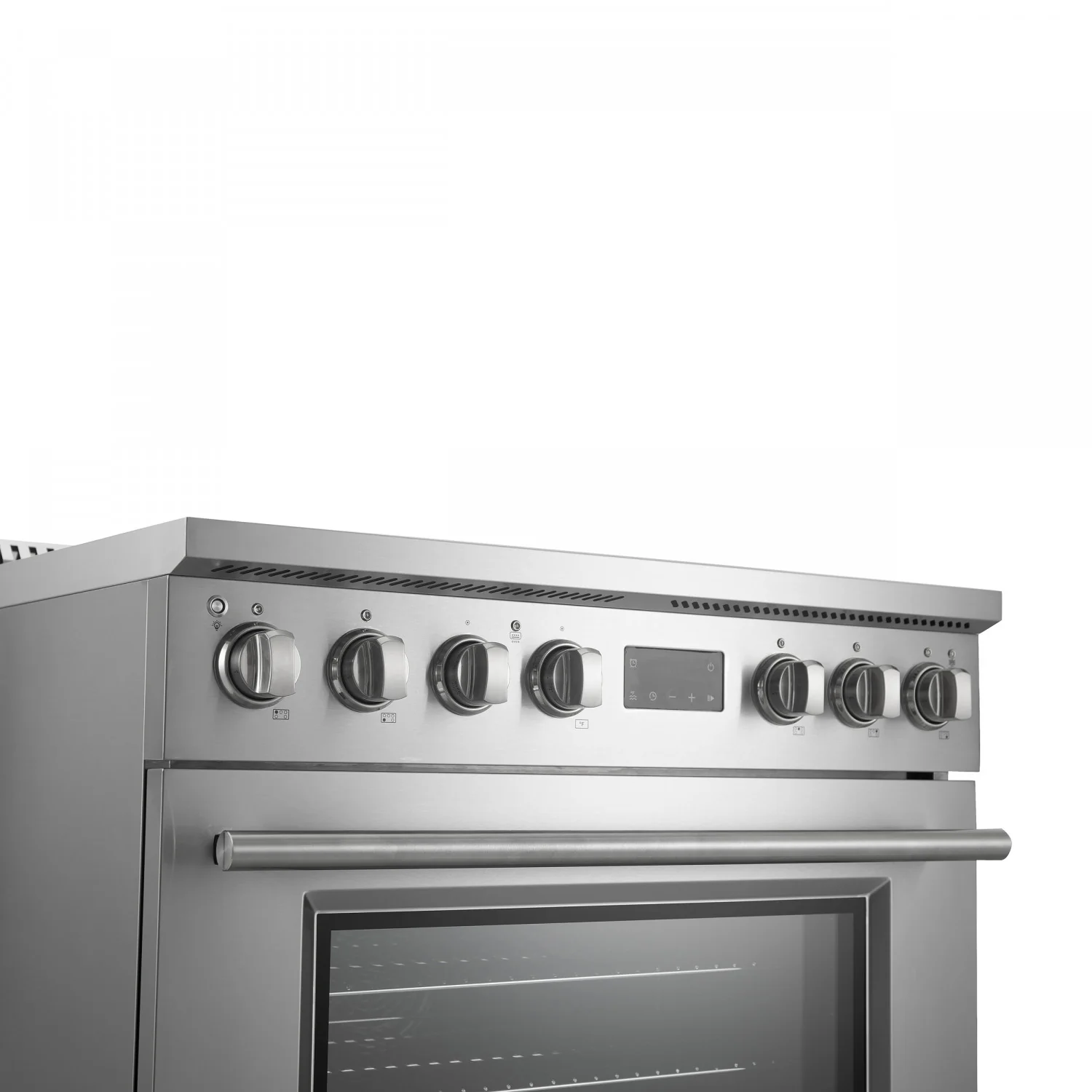 Forno Torino Stainless Steel 36" True Convection Induction Range with Air Fry and Air Sous Vide (5.36 Cu. Ft.) - FFSIN0936-36 - Image 10