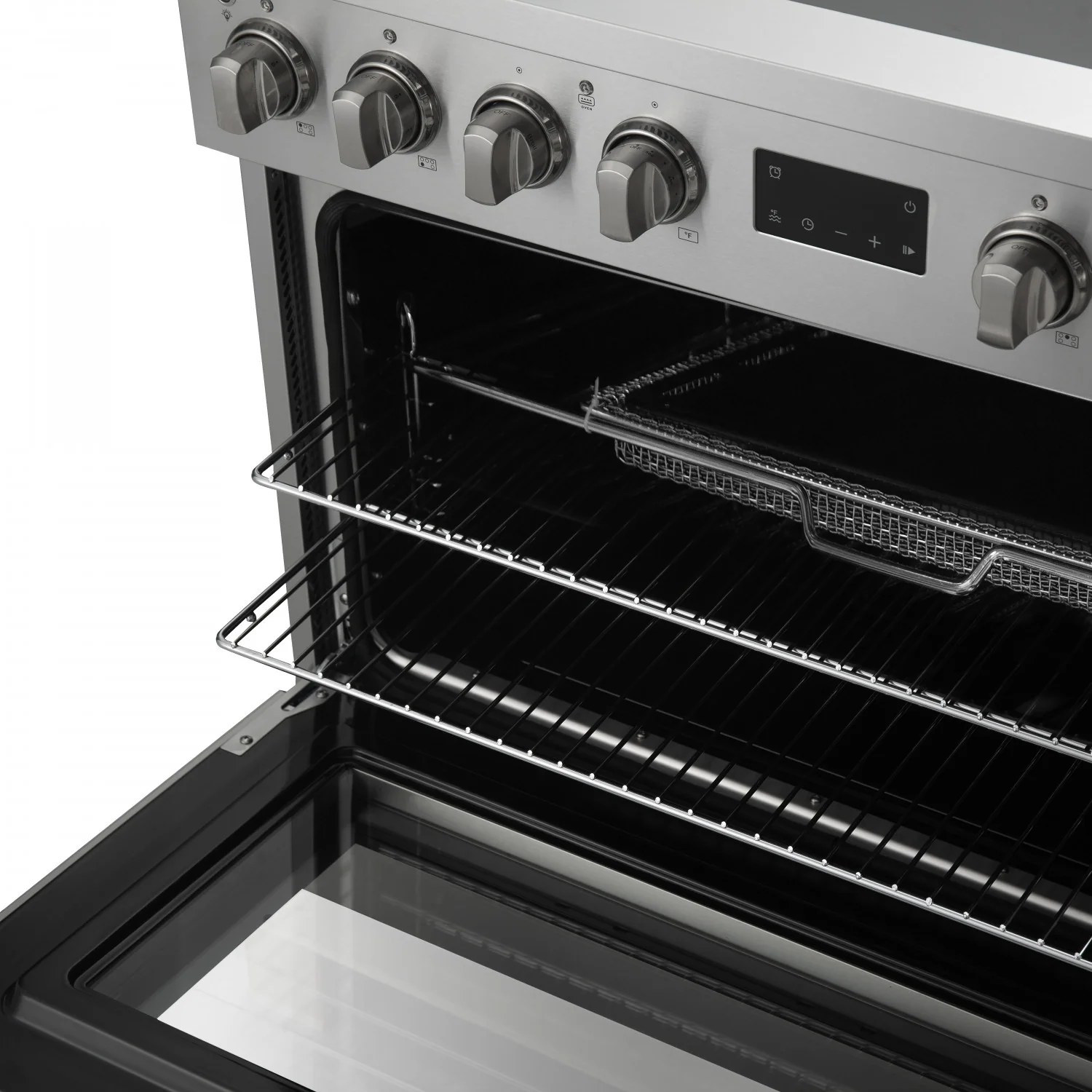 Forno Torino Stainless Steel 36" True Convection Induction Range with Air Fry and Air Sous Vide (5.36 Cu. Ft.) - FFSIN0936-36 - Image 13