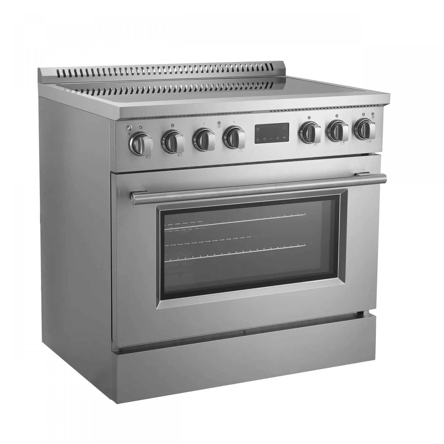 Forno Torino Stainless Steel 36" True Convection Induction Range with Air Fry and Air Sous Vide (5.36 Cu. Ft.) - FFSIN0936-36 - Image 2