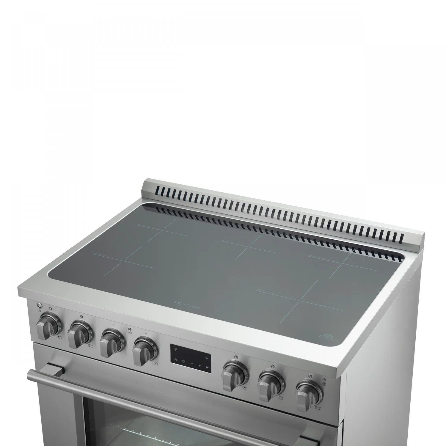 Forno Torino Stainless Steel 36" True Convection Induction Range with Air Fry and Air Sous Vide (5.36 Cu. Ft.) - FFSIN0936-36 - Image 9