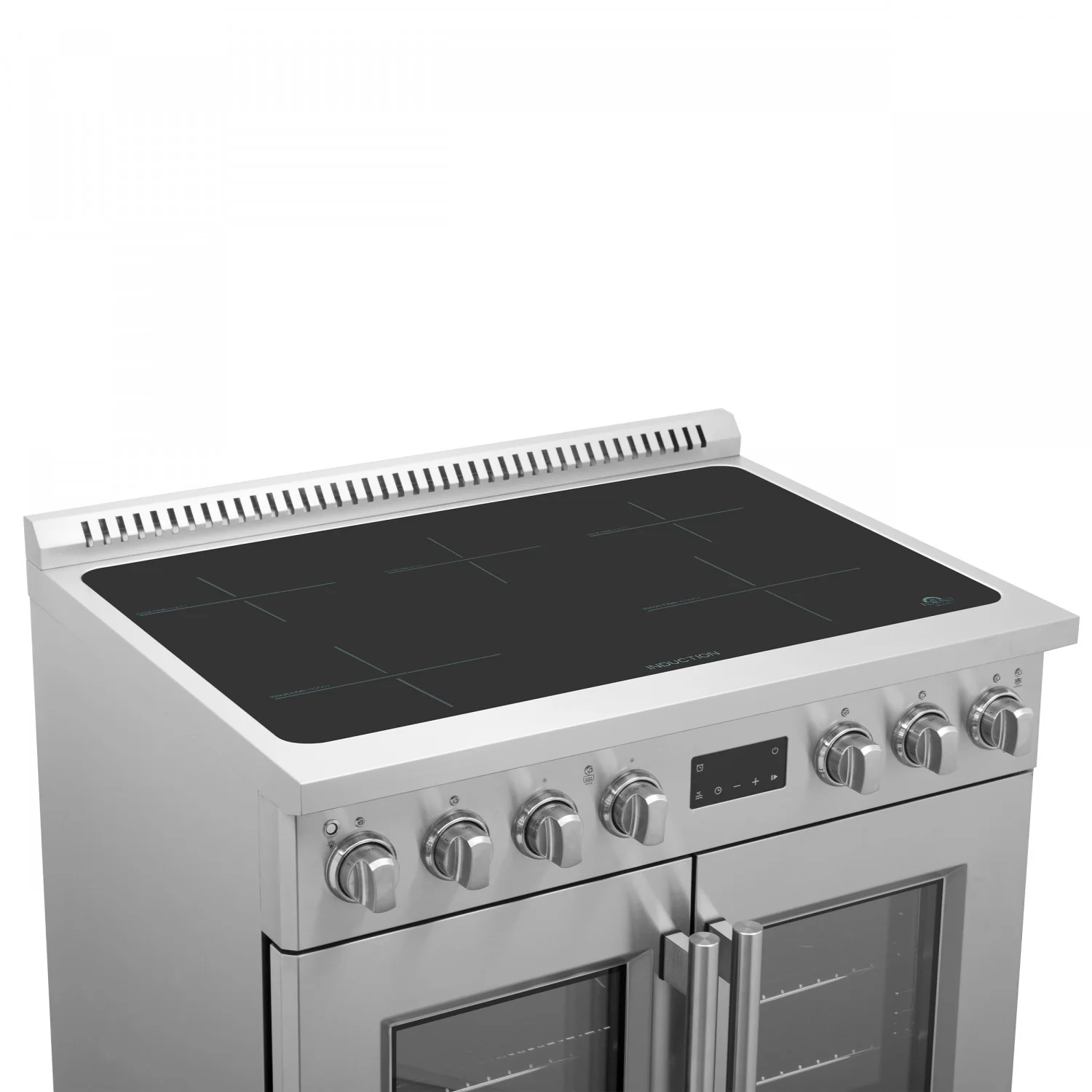 Forno Torino Stainless Steel 36" True Convection Induction Range with Air Fry and Air Sous Vide (5.36 Cu. Ft.) - FFSIN0950-36 - Image 10