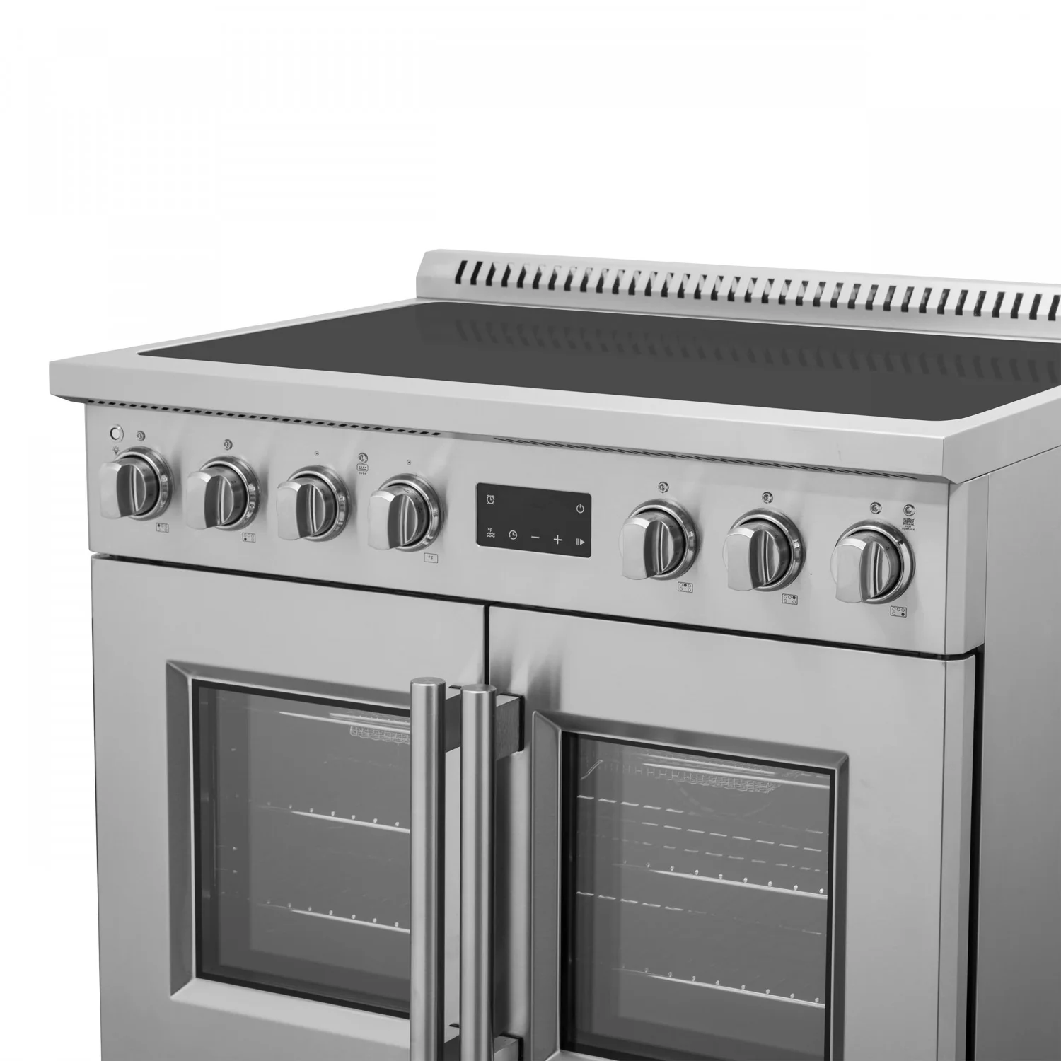 Forno Torino Stainless Steel 36" True Convection Induction Range with Air Fry and Air Sous Vide (5.36 Cu. Ft.) - FFSIN0950-36 - Image 4