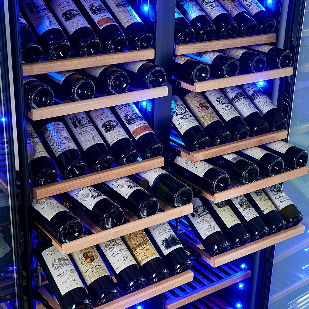 Forno Vernazza 40" 25 Cu.Ft. Stainless Steel 166 Bottle Dual Zone Wine Cellar - FWCDR6642-40S - Image 9