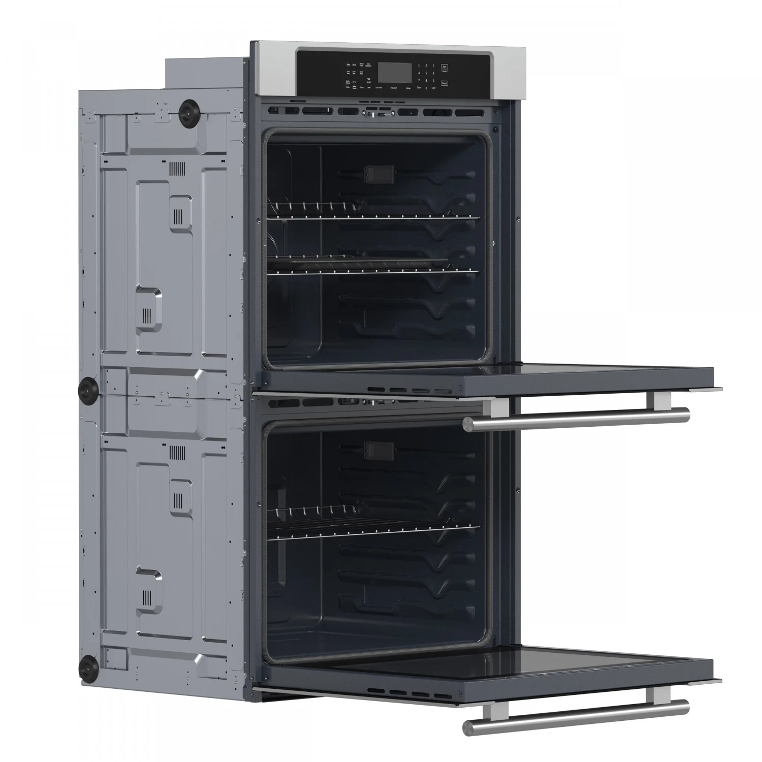 Forno Villarosa Stainless Steel 30" Double Wall Oven With Air Fry (10.0 Cu. Ft.) - FBOEL1365-30 - Image 4