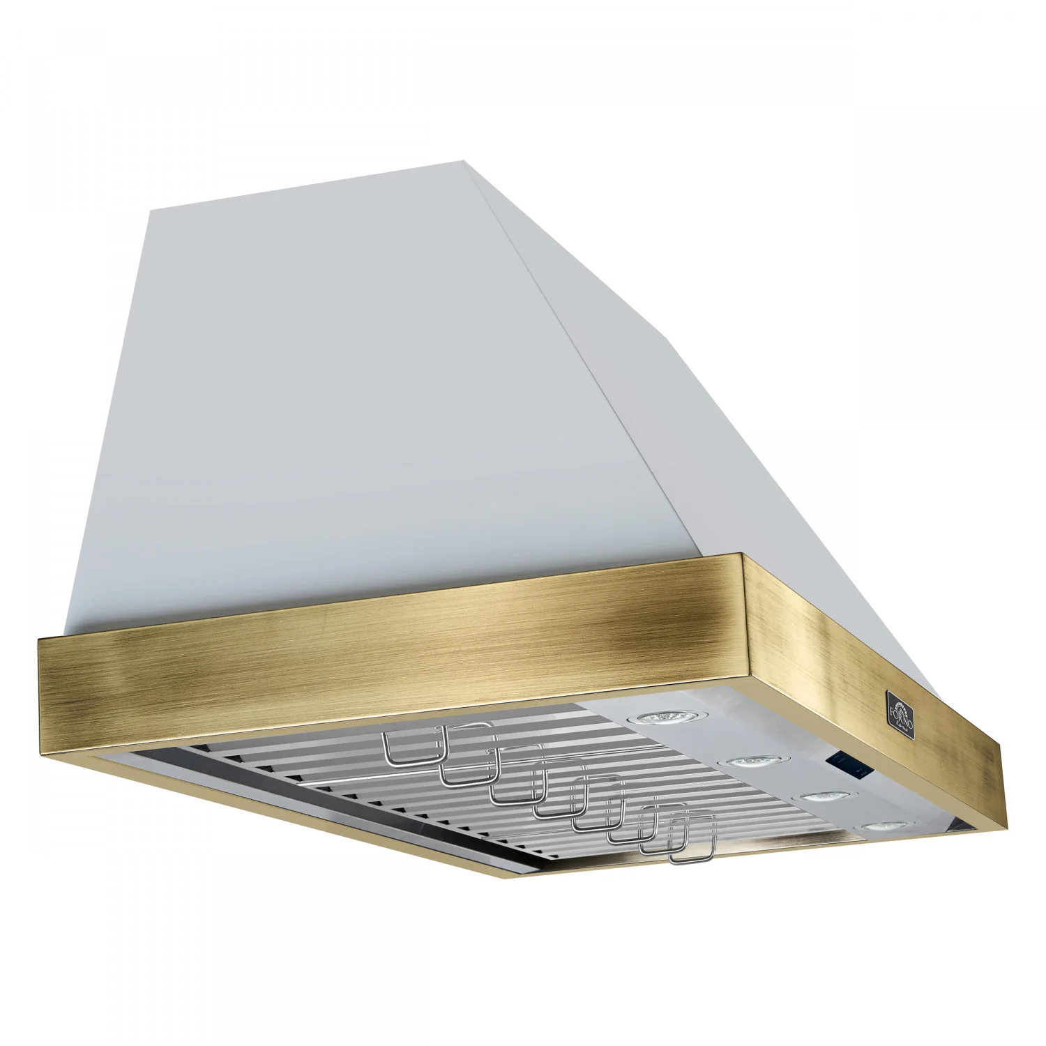 Forno Vittorio White 48" 600 CFM Wall Mounted Range Hood - FRHWM5078-48WHT - Image 3