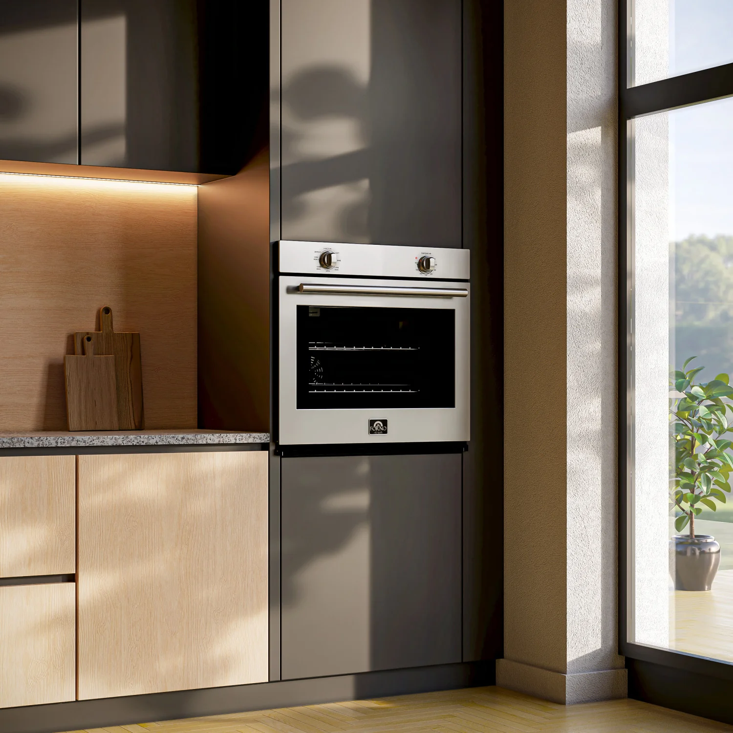 Forno Vomero Stainless Steel 30" Electric Wall Oven (5.0 Cu. Ft.) - FBOEL1370-30 - Image 10