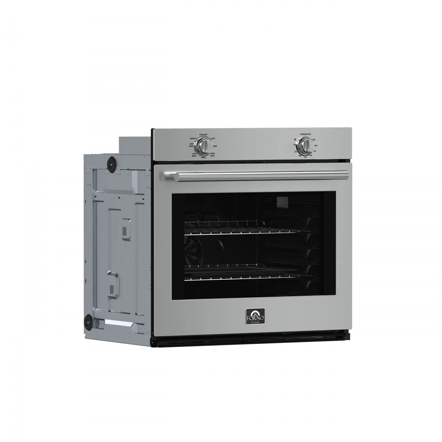 Forno Vomero Stainless Steel 30" Electric Wall Oven (5.0 Cu. Ft.) - FBOEL1370-30 - Image 4