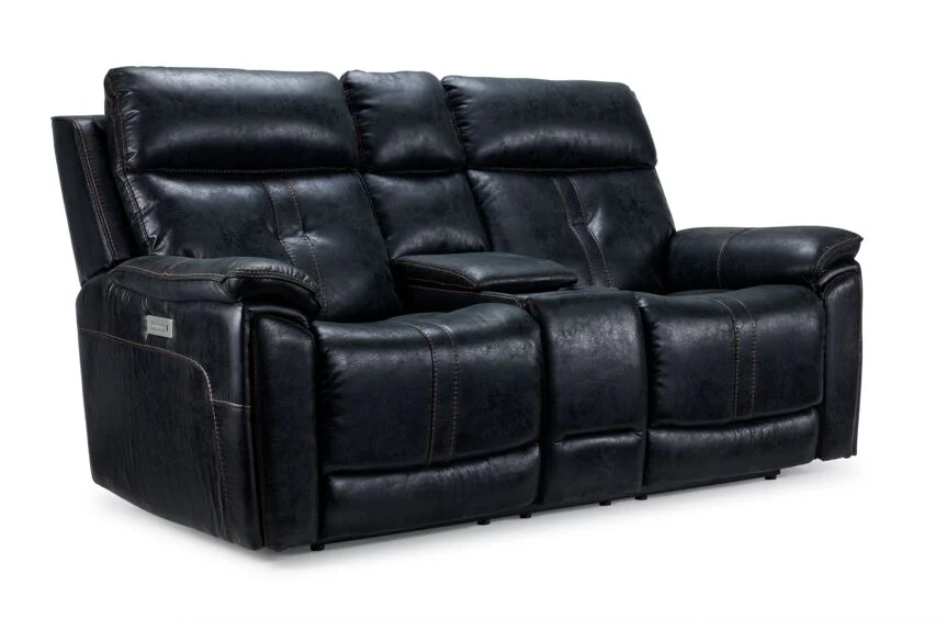 Franco Triple Power Reclining Sofa, Loveseat and Chair Set - Eclipse - Image 3