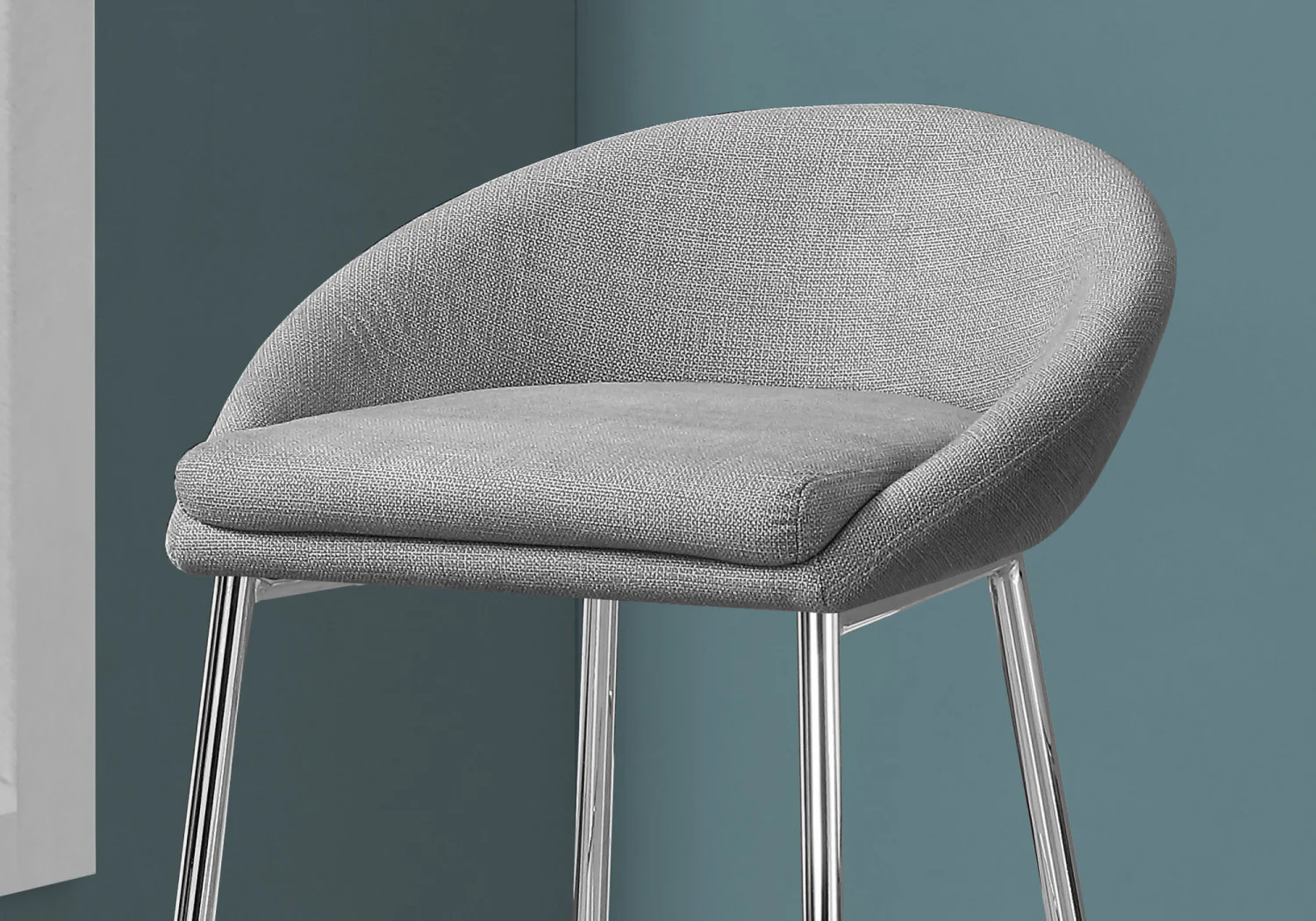 Franklin Bar Stool - Grey - Set Of Two - Image 4