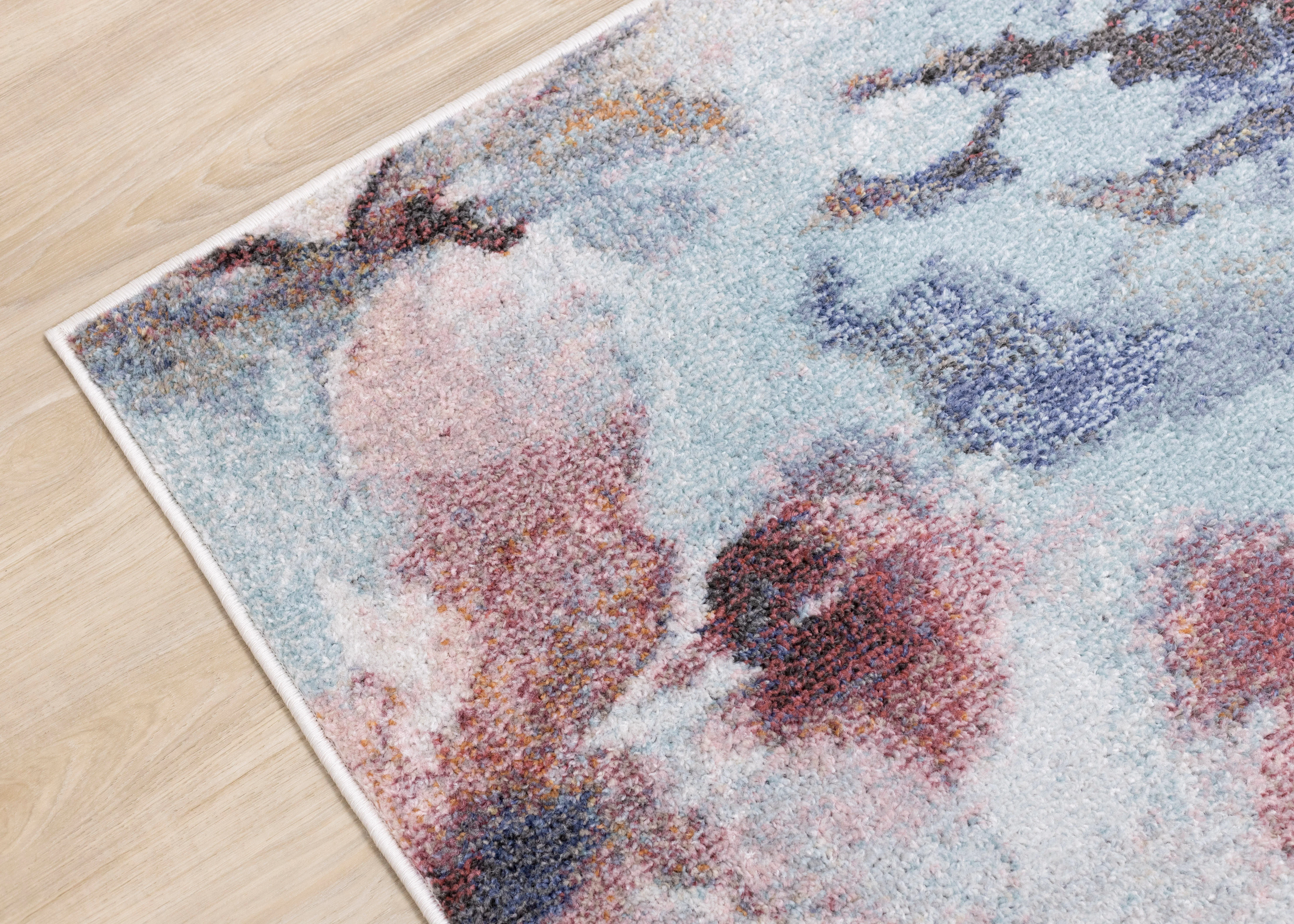Fresco 5'3" x 7'7" Cherry Blossom Area Rug - Image 12