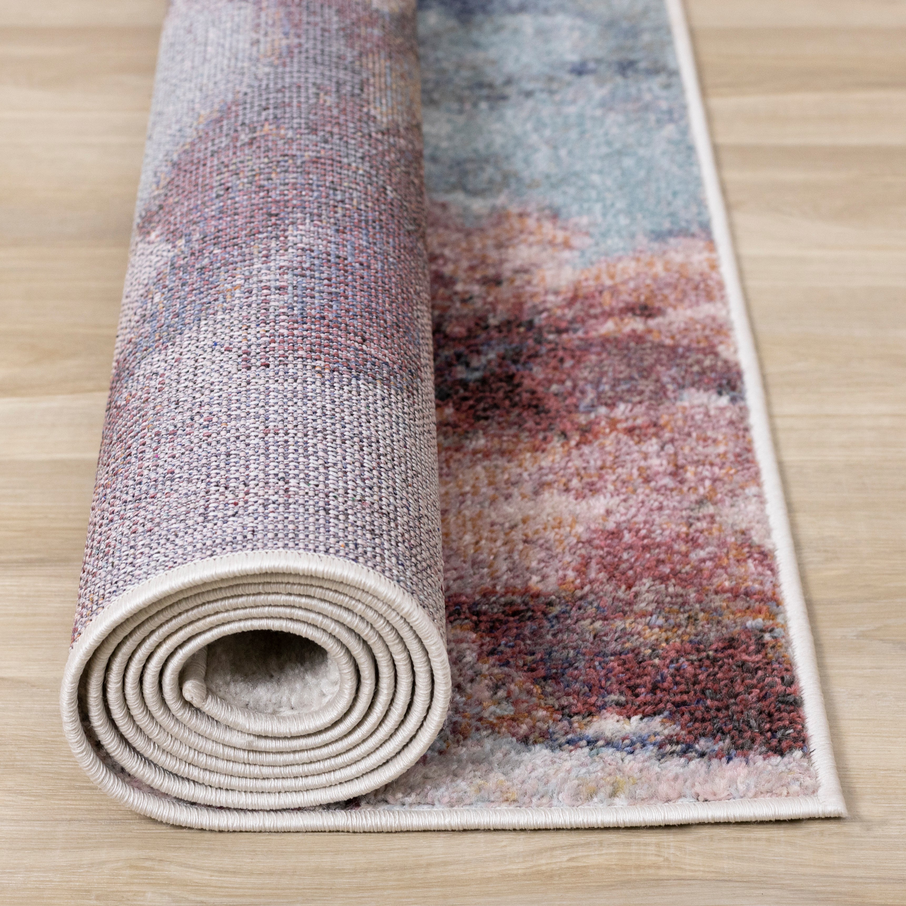 Fresco 5'3" x 7'7" Cherry Blossom Area Rug - Image 13