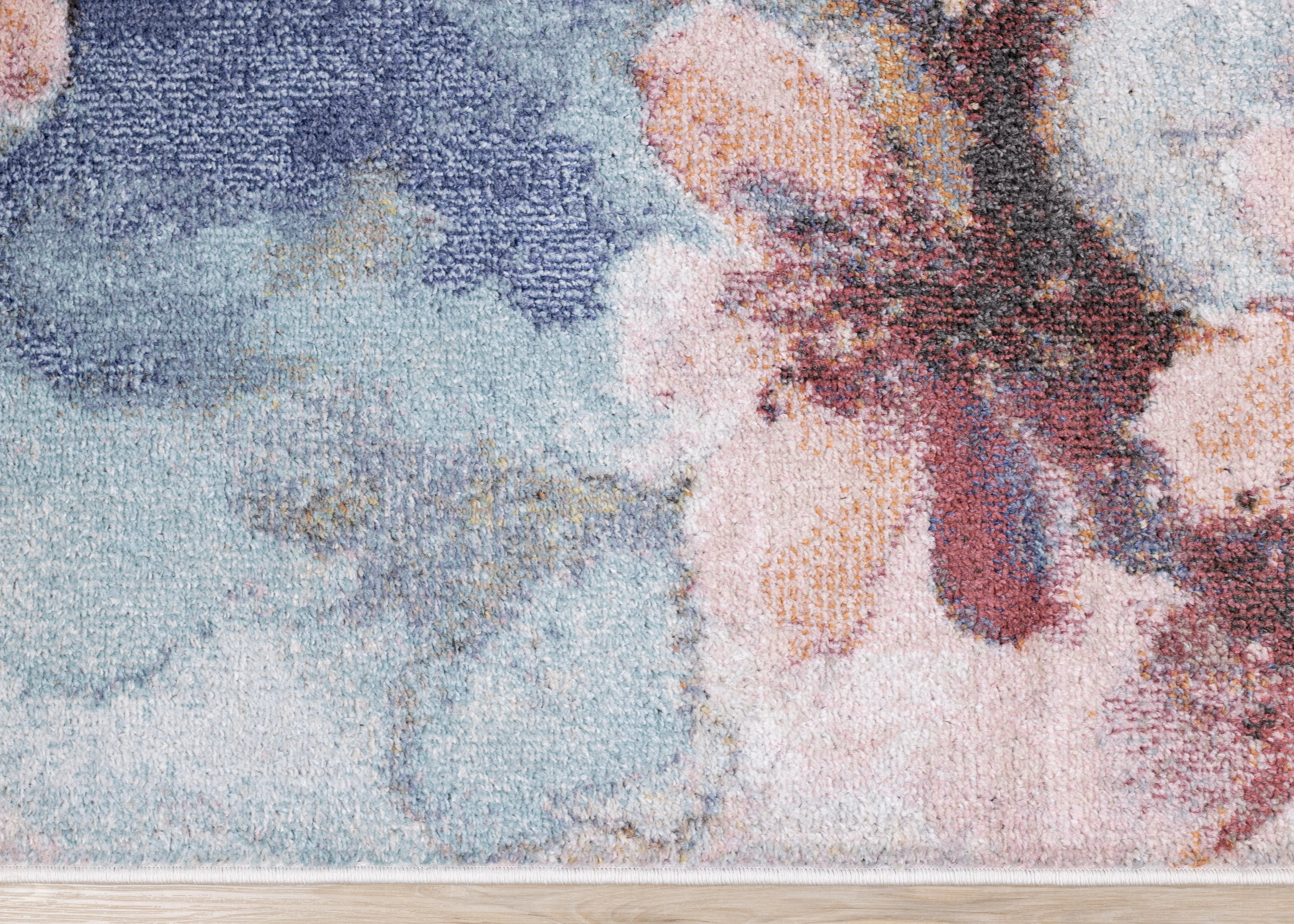 Fresco 5'3" x 7'7" Cherry Blossom Area Rug - Image 8