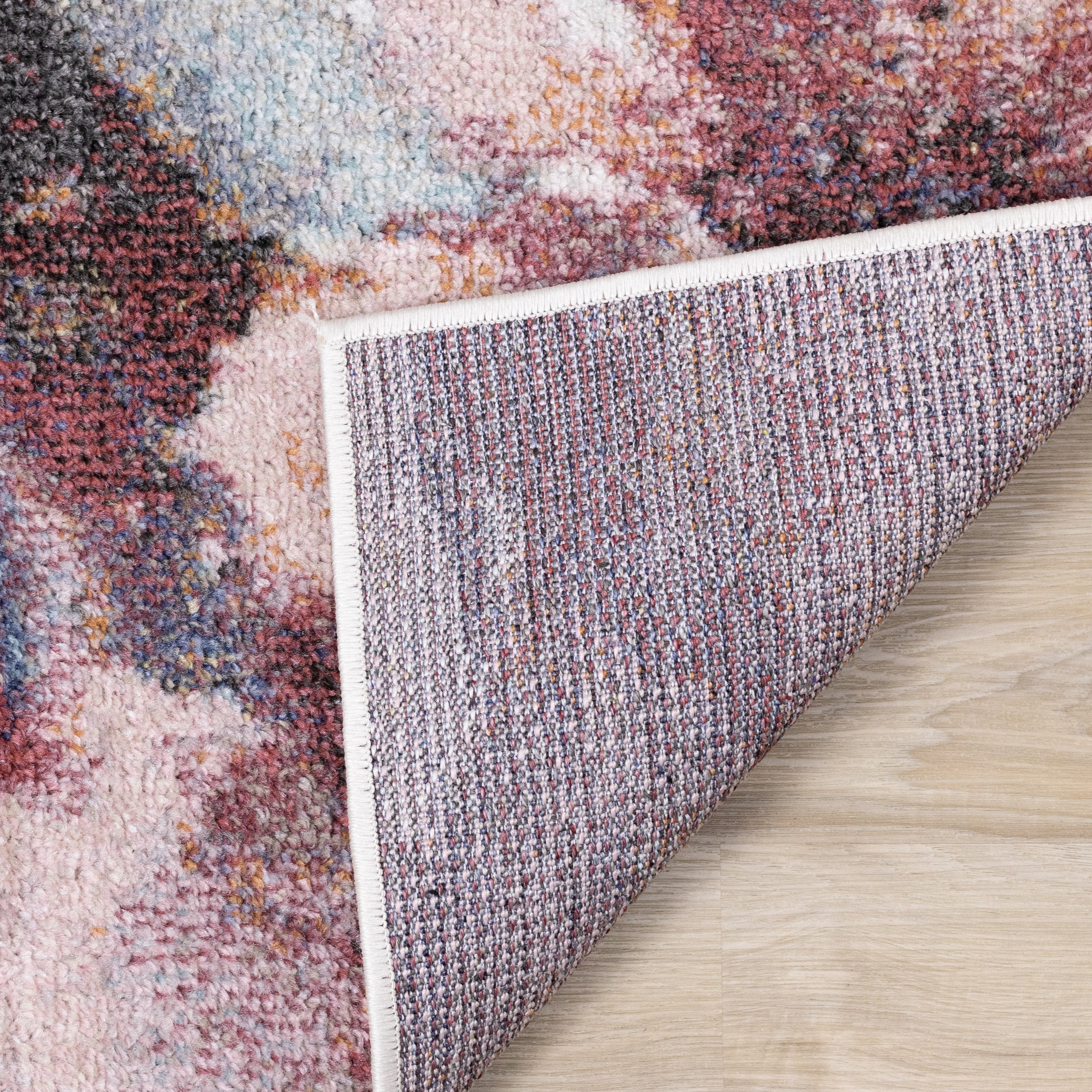 Fresco 6'7" x 9'6" Cherry Blossom Area Rug - Image 11