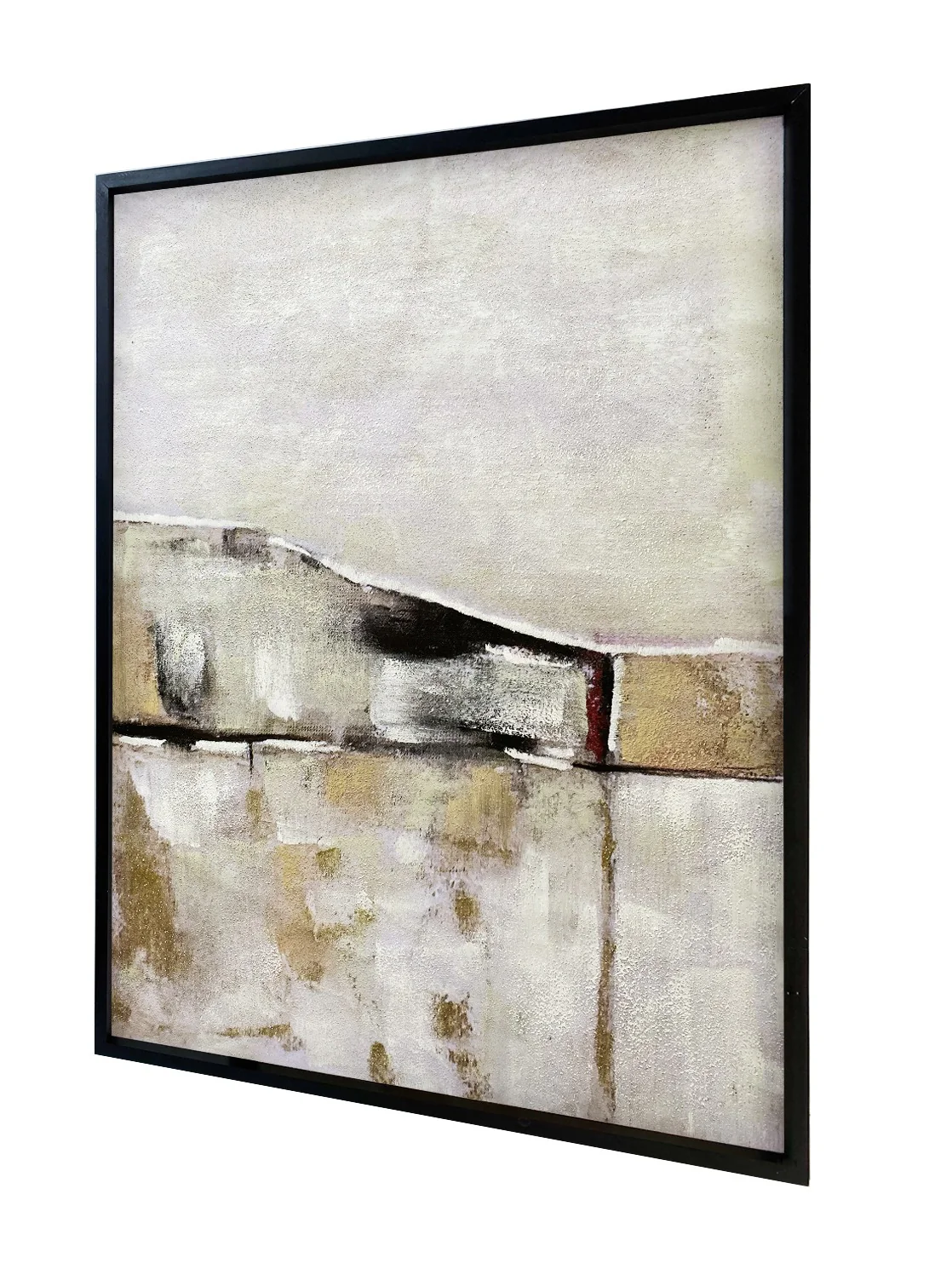 Fresh Perspective Abstract Art - Black and Multi-Coloured - Image 2