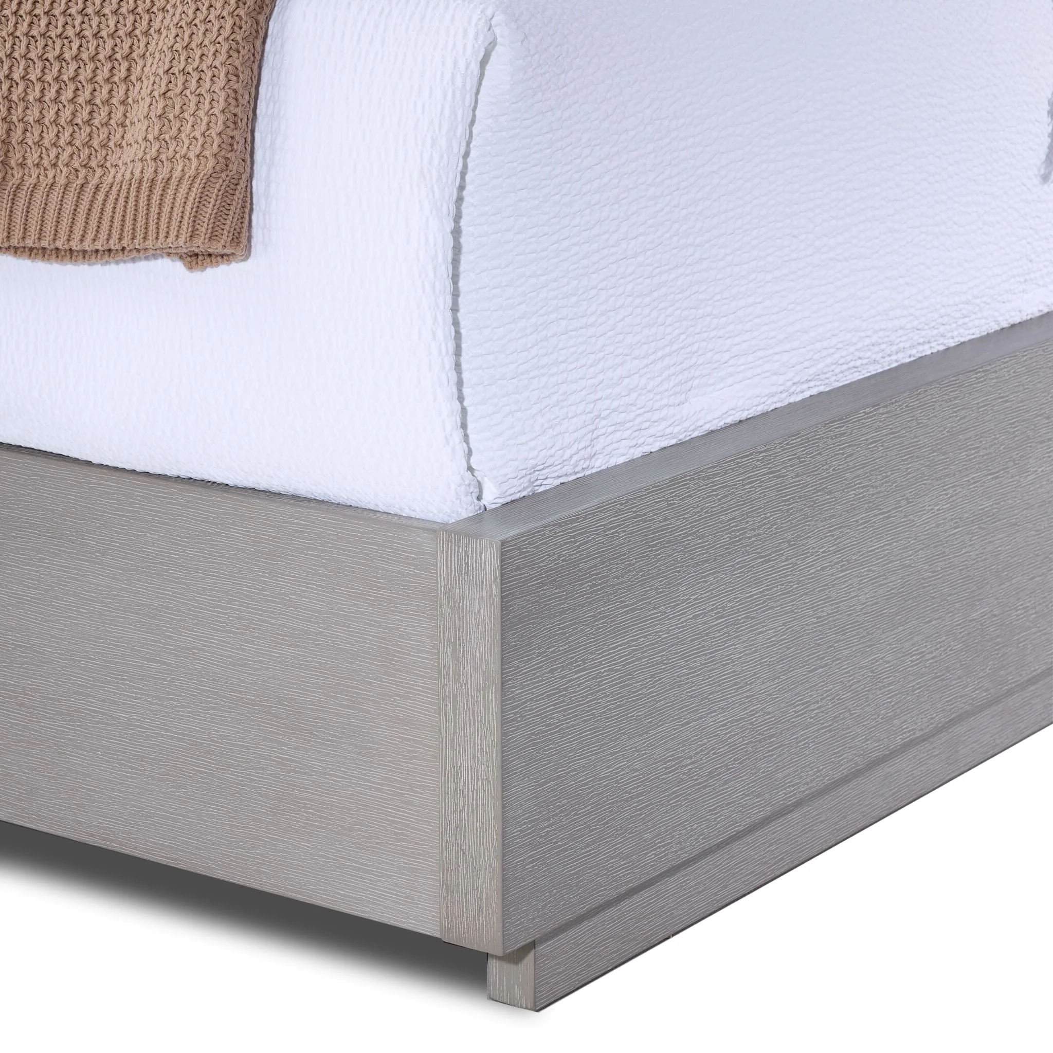 Fresh Perspective Cascade 3-Piece Queen Panel Bed - Dovetail Grey - Image 7