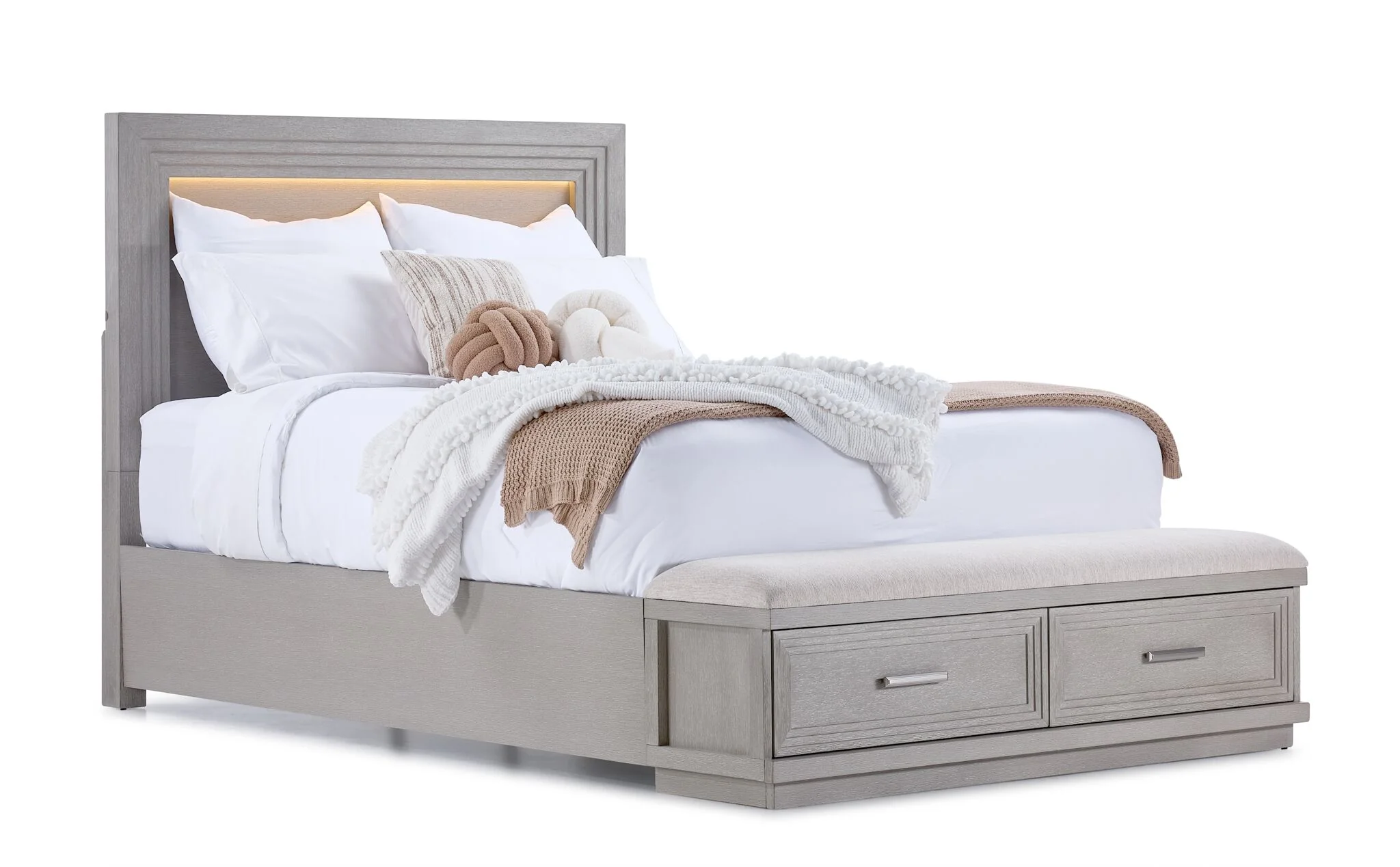 Fresh Perspective 3-Piece Queen Set - White - Image 2