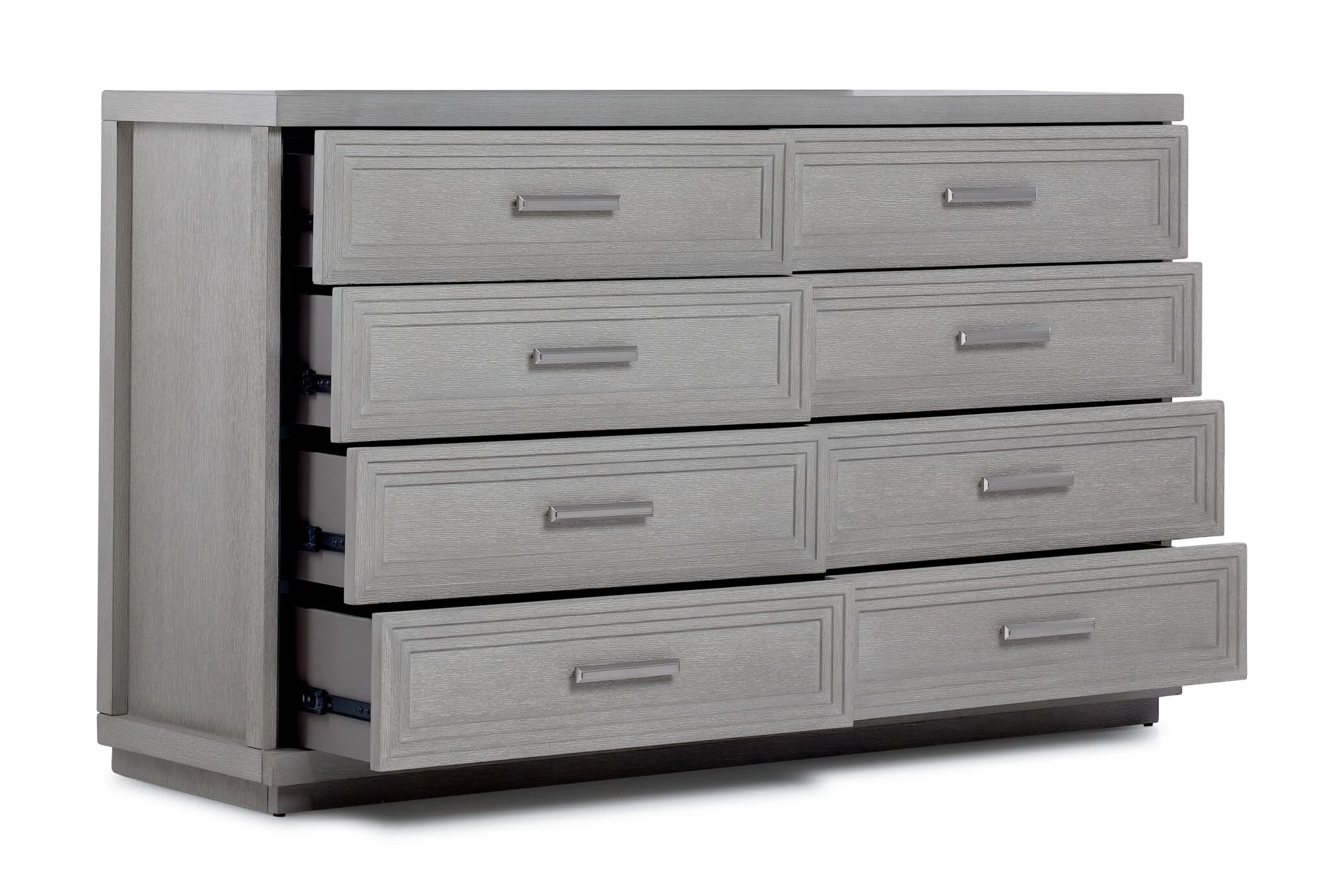 Fresh Perspective Cascade 8-Drawer Dresser - Dovetail Grey - Image 3