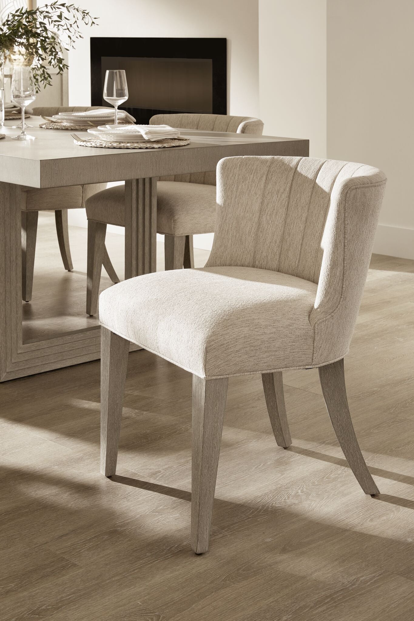 Fresh Perspective Cascade Dining Chair - Dovetail Grey - Image 2