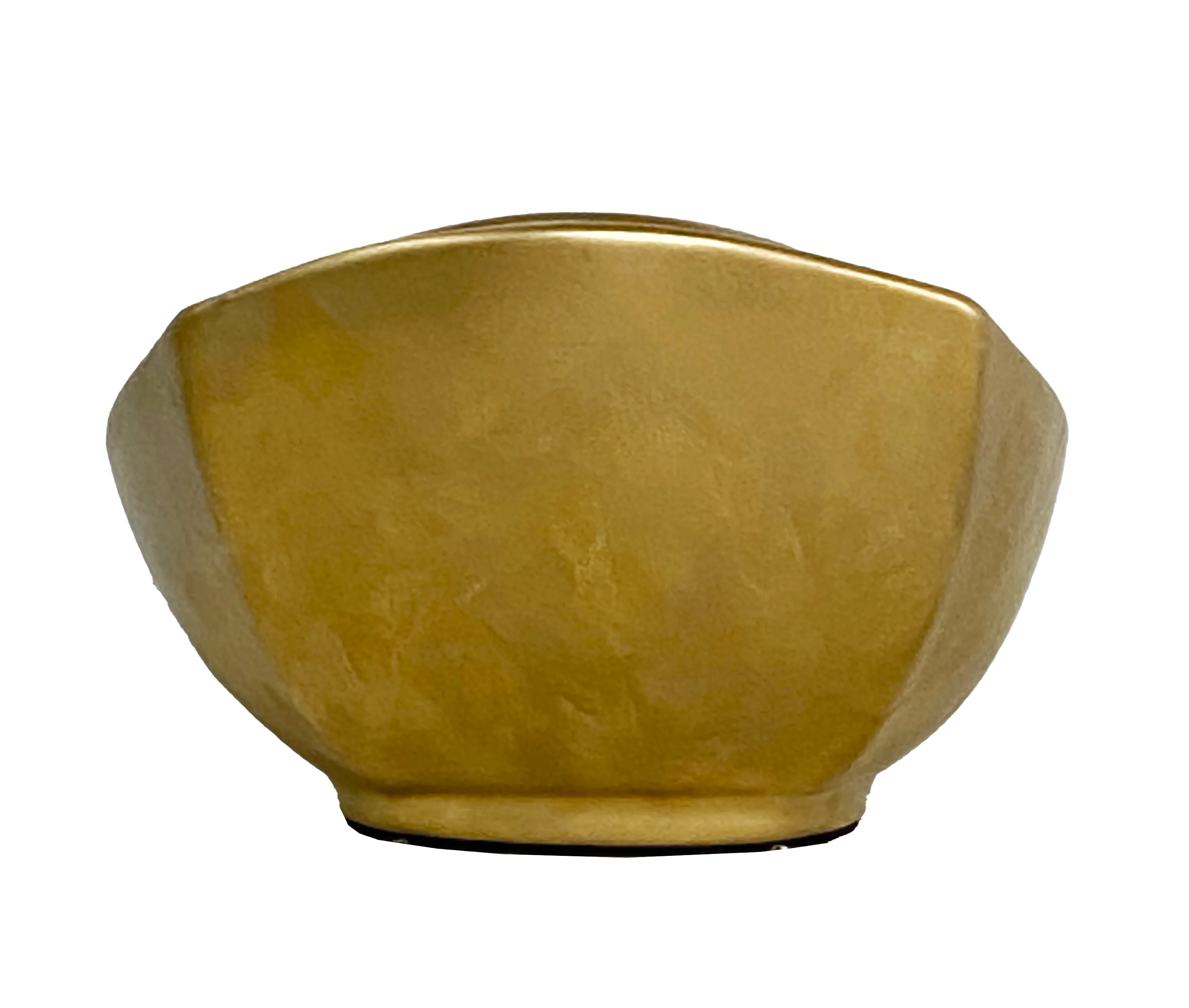 Fresh Perspective Matte Gold Bowl - Image 4