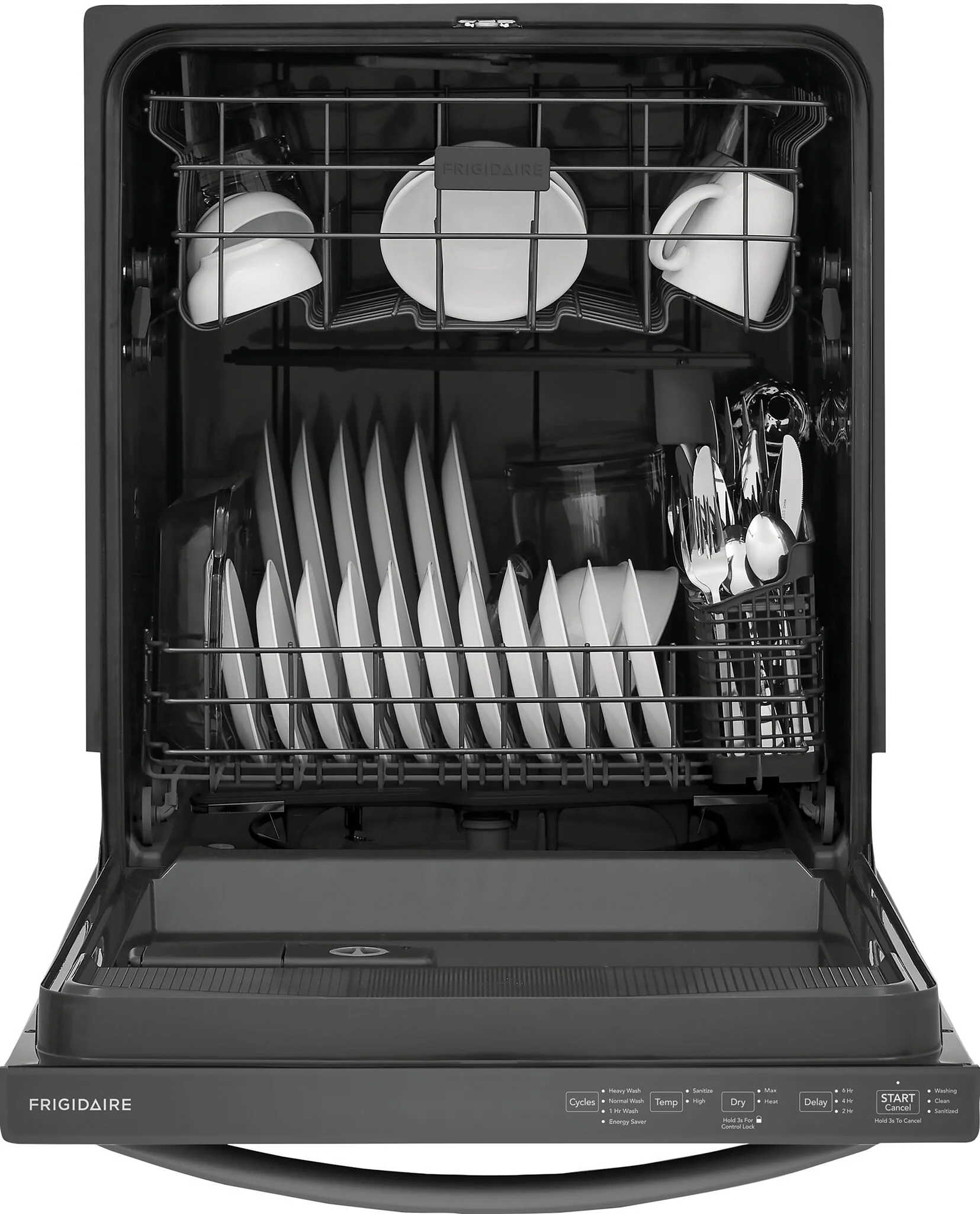 Frigidaire 24" Black Stainless Steel Built-In Dishwasher - FDPH4316AD - Image 4