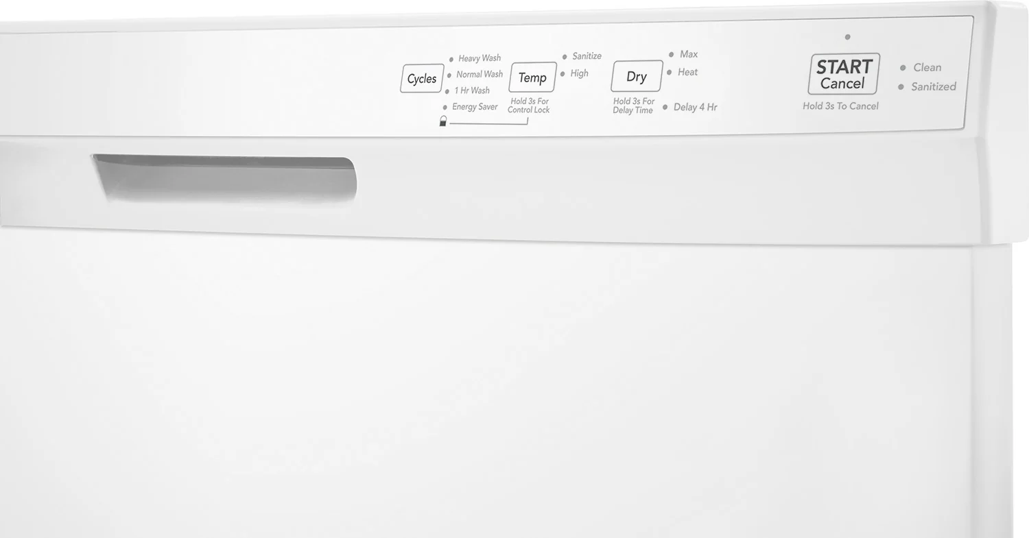 Frigidaire 24" White Built-In Dishwasher - FDPC4314AW - Image 4