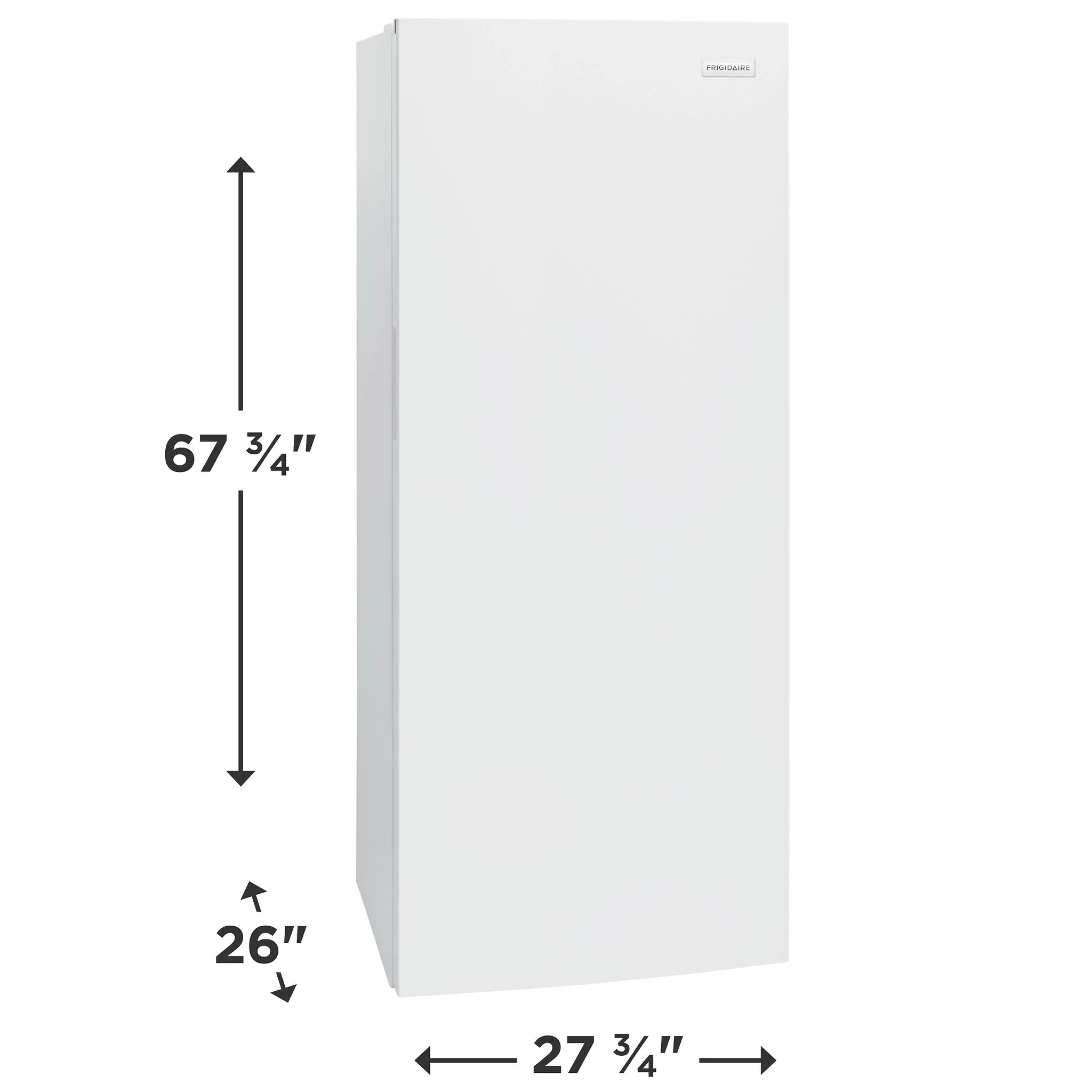 Frigidaire 27.75" 13 Cu. Ft. White Garage Ready Convertible Upright Freezer - FFUE1326AW - Image 3