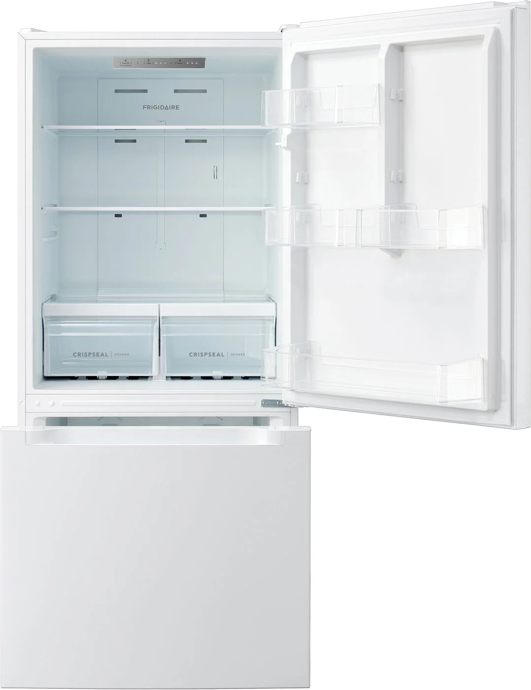 Frigidaire 30" 18.7 Cu. Ft. White Standard-Depth Bottom Freezer Refrigerator - FRBE1925AW - Image 3
