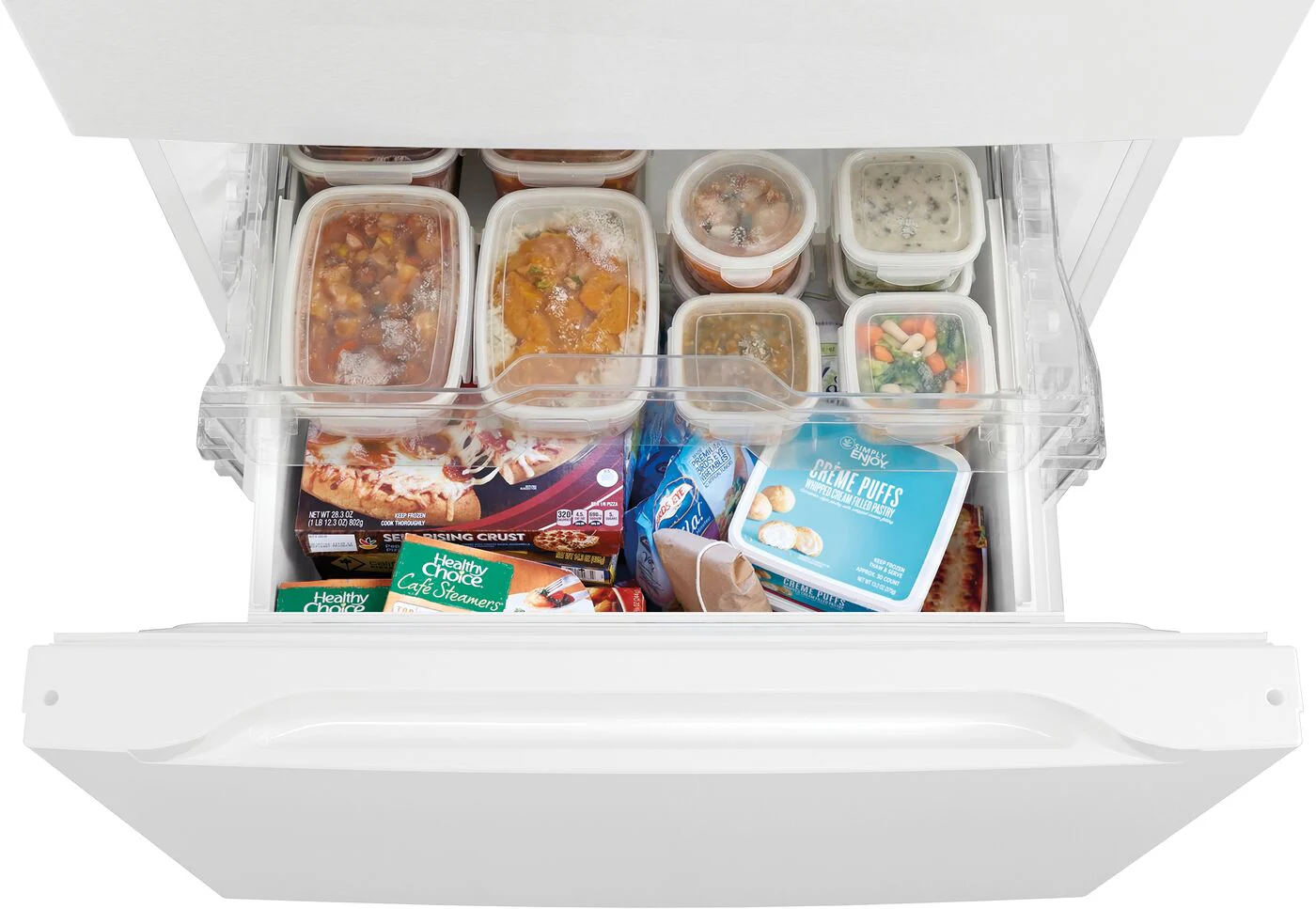 Frigidaire 30" 18.7 Cu. Ft. White Standard-Depth Bottom Freezer Refrigerator - FRBE1925AW - Image 6