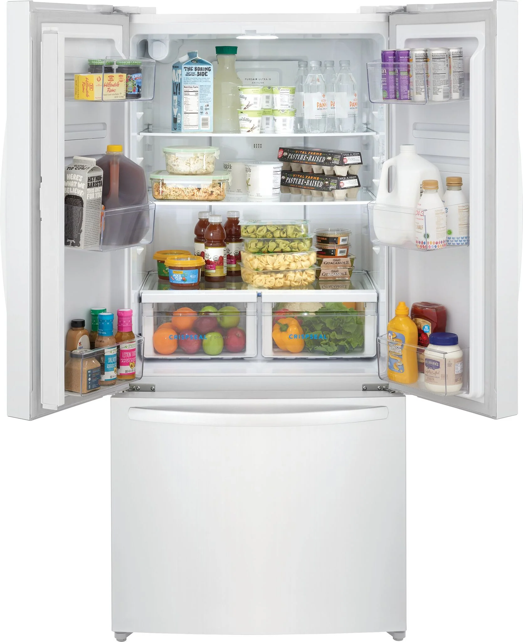 Frigidaire 31.3" (17.6 Cu. Ft.) White Counter-Depth French Door Refrigerator - FRFG1723AW - Image 5
