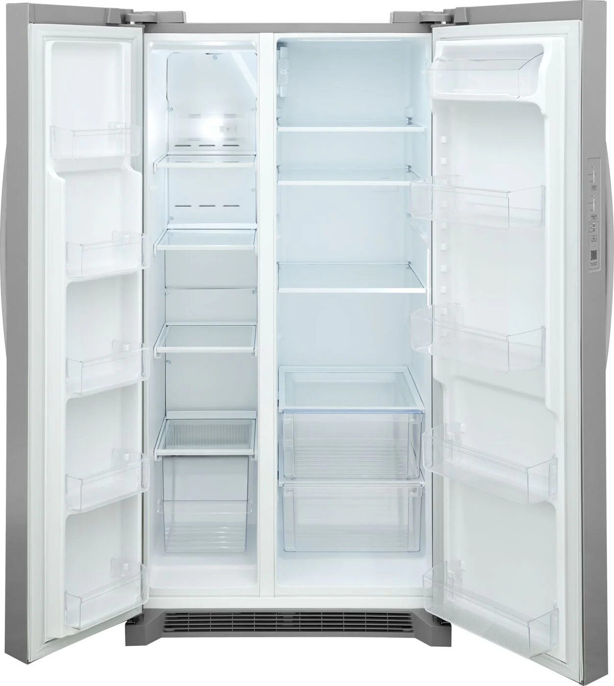 Frigidaire 36" 26.4 Cu. Ft. Stainless Steel Standard-Depth Side-by-Side Refrigerator - FRSN2610AF - Image 4