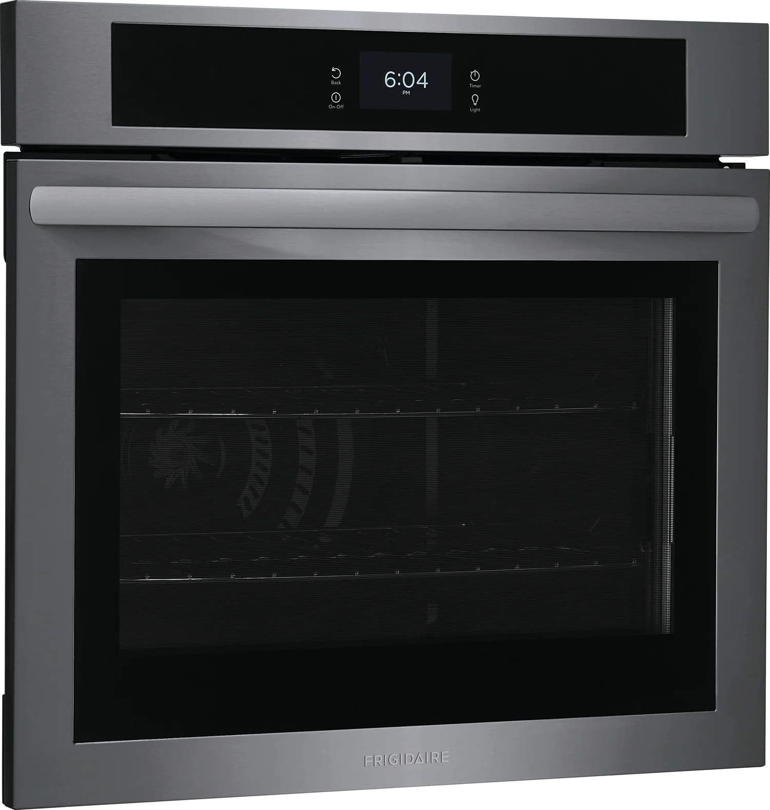 Frigidaire Black Stainless Steel 30" Single Wall Oven with Fan Convection (5.3 Cu. Ft) - FCWS3027AD - Image 2
