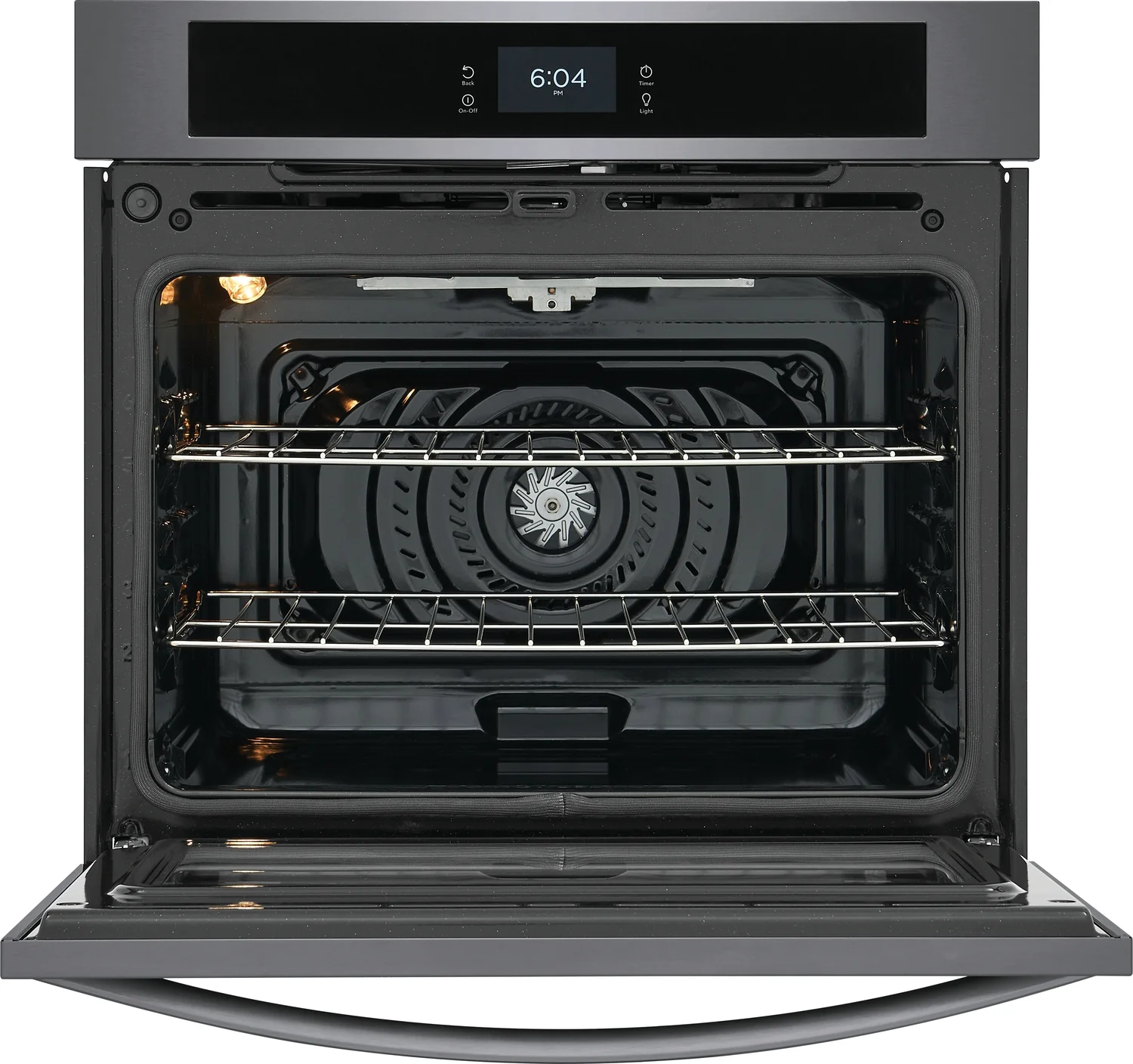 Frigidaire Black Stainless Steel 30" Single Wall Oven with Fan Convection (5.3 Cu. Ft) - FCWS3027AD - Image 4