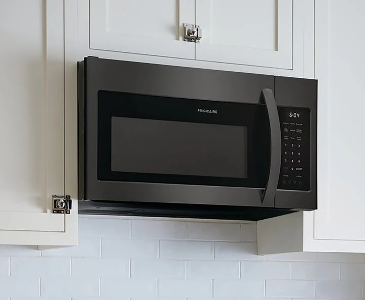 Frigidaire Black Stainless Steel Over-The-Range Microwave (1.8 Cu.Ft.) - FMOS1846BD - Image 5