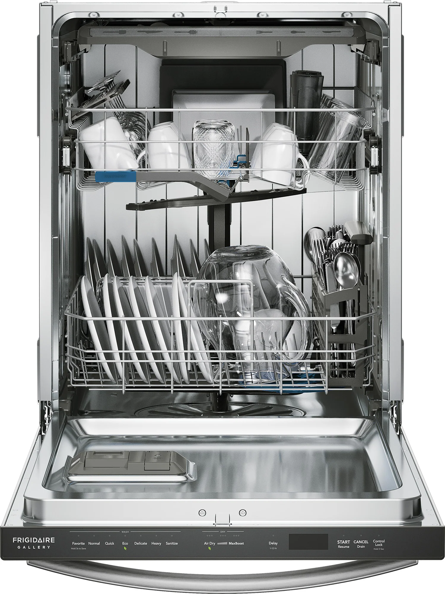 Frigidaire Gallery 24" Smudge-Proof™ Stainless Steel Dishwasher with CleanBoost™ (47 dBA) - GDSH4715AF - Image 4