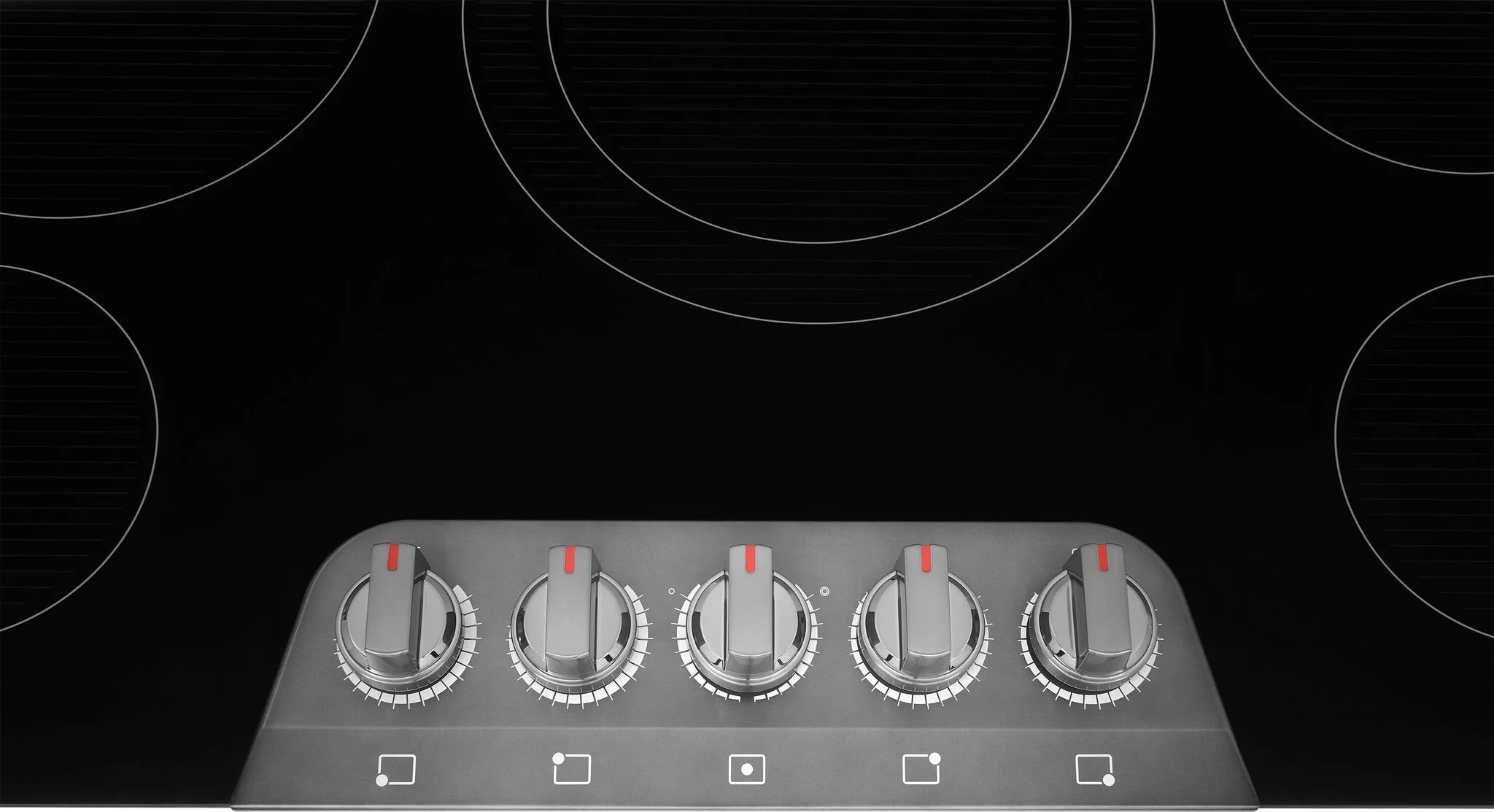 Frigidaire Gallery Black Stainless Steel 36" Electric Cooktop - GCCE3670BD - Image 4