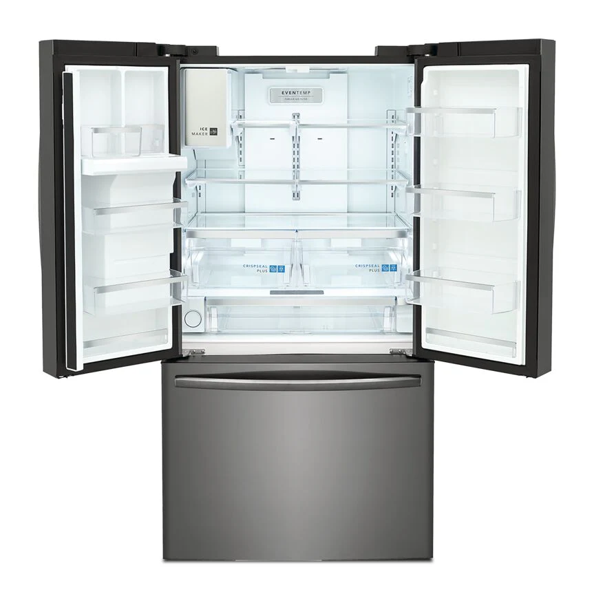 Frigidaire Gallery 36" 27.8 Cu. Ft. Black Stainless Steel French Door Refrigerator - GRFS2853AD - Image 3