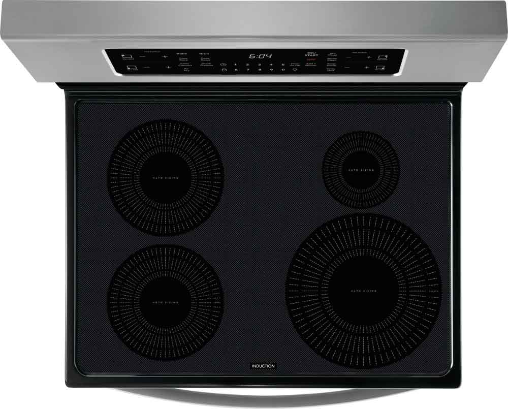Frigidaire Gallery Smude-Proof Stainless Steel Freestanding Induction Range with Air Fry (5.4 Cu.Ft.) - GCRI305CAF - Image 5