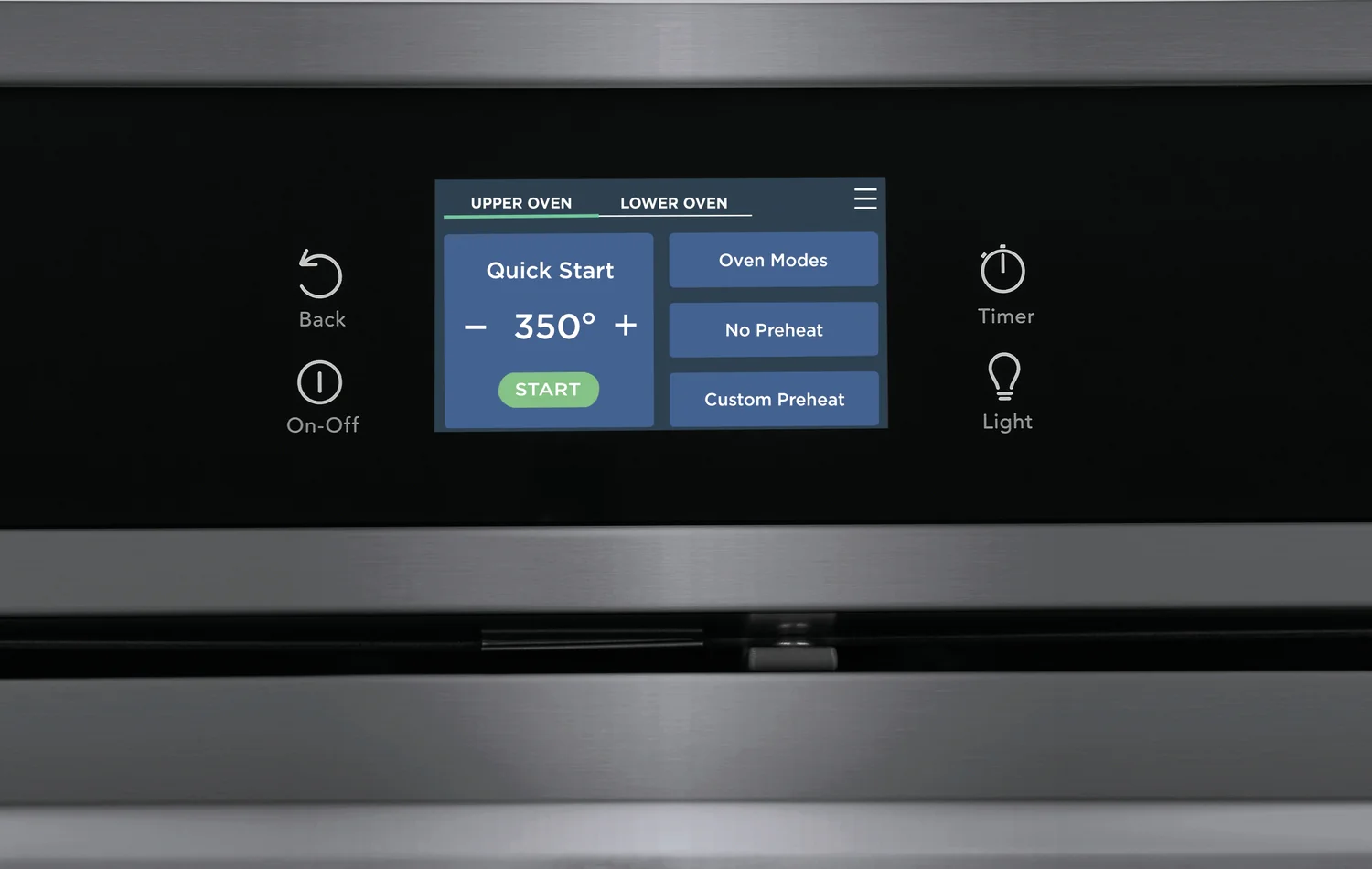 Frigidaire Gallery Smudge-Proof Black Stainless Steel 30" Double Wall Oven with Total Convection (10.6 Cu. Ft) - GCWD3067AD - Image 6