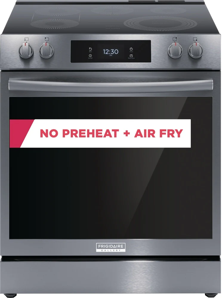 Frigidaire Gallery Smudge-Proof® Black Stainless Steel 30" Electric Range with Front Control (6.2 Cu. Ft.) - GCFE306CBD - Image 6