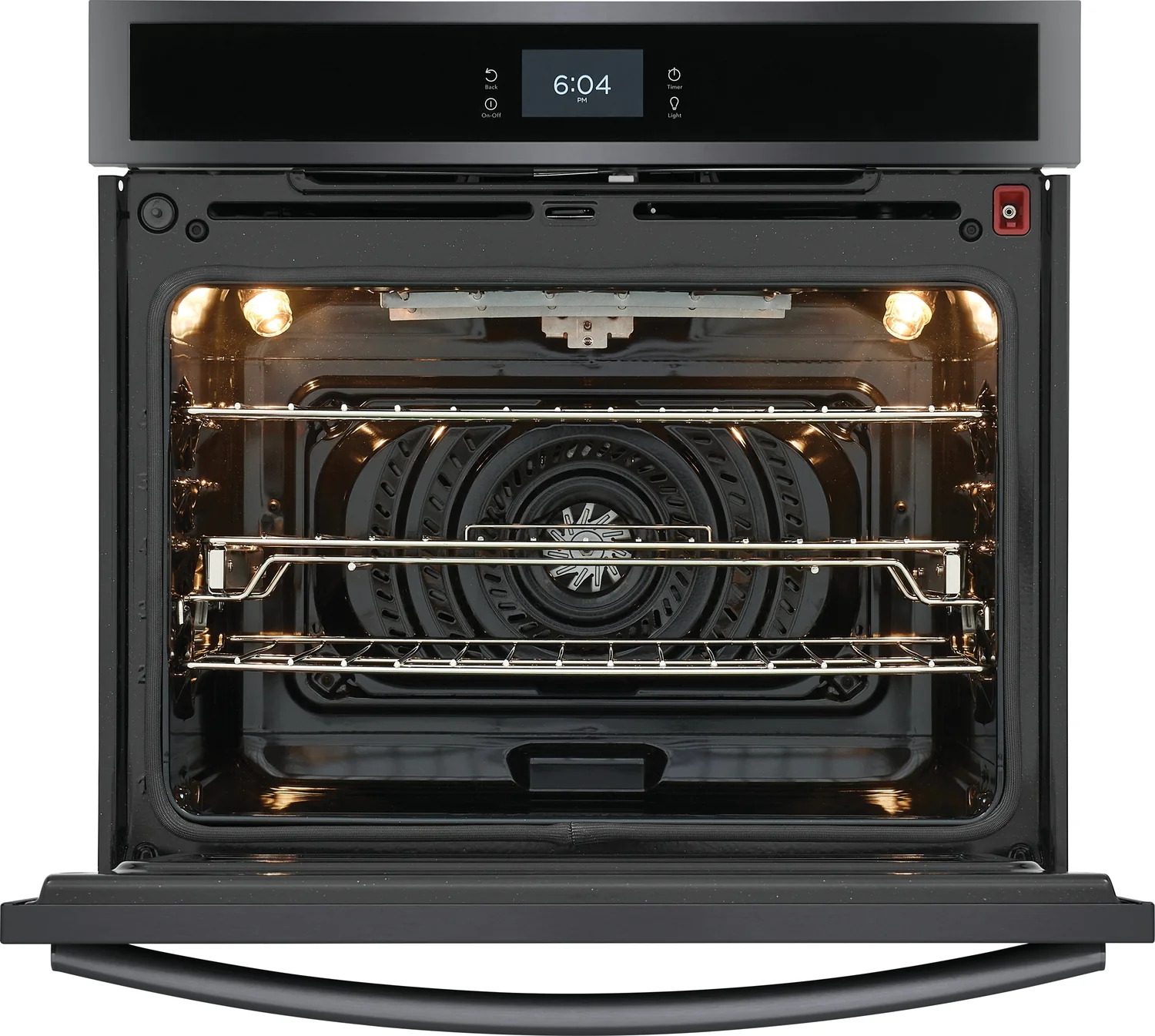 Frigidaire Gallery Smudge-Proof Black Stainless Steel 30" Single Wall Oven with Total Convection (5.3 Cu. Ft) - GCWS3067AD - Image 4