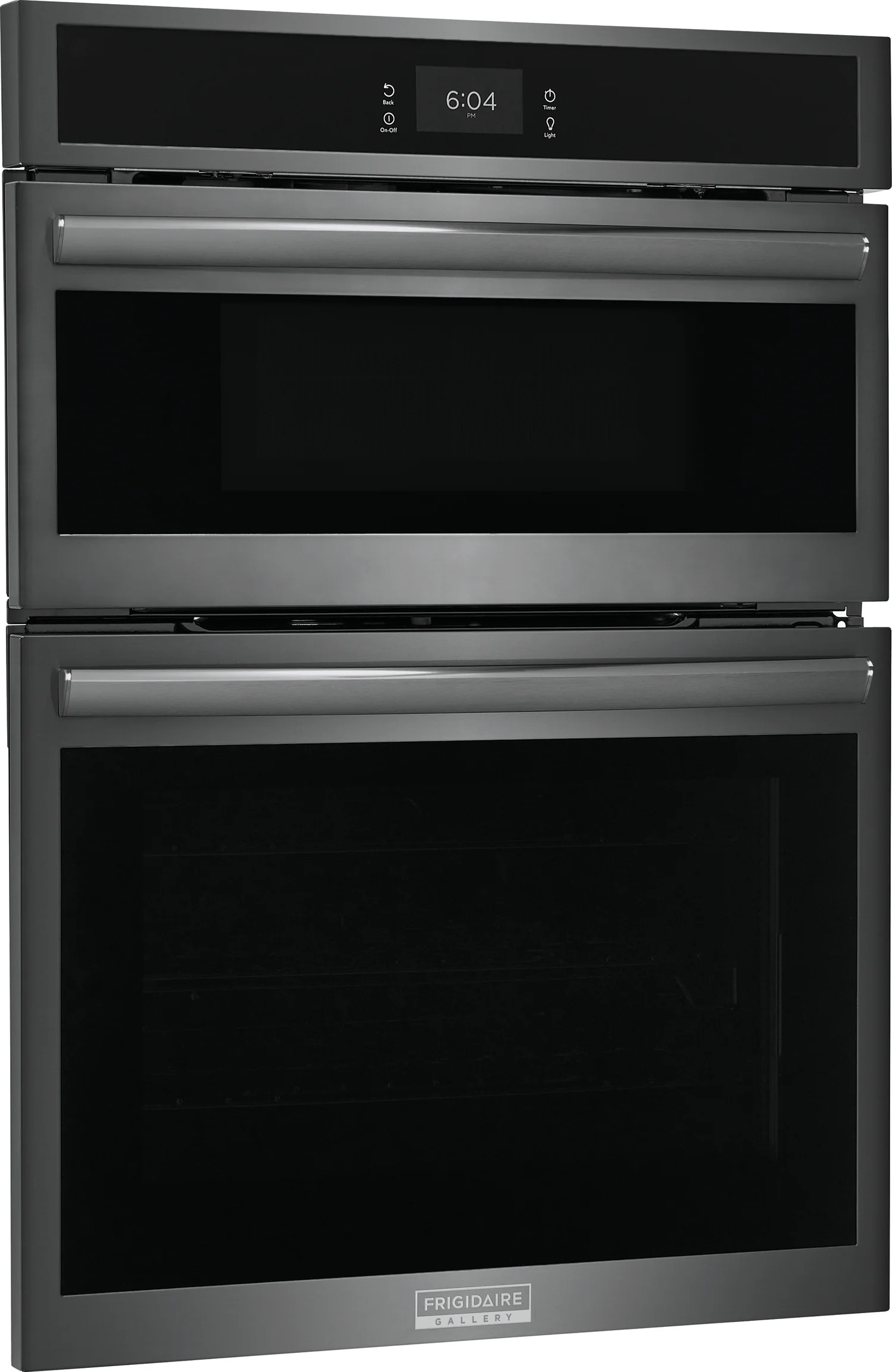 Frigidaire Gallery Smudge-Proof Black Stainless Steel 30" Wall Oven and Microwave Combination (1.7 Cu. Ft. / 5.3 Cu. Ft.) - GCWM3067AD - Image 2