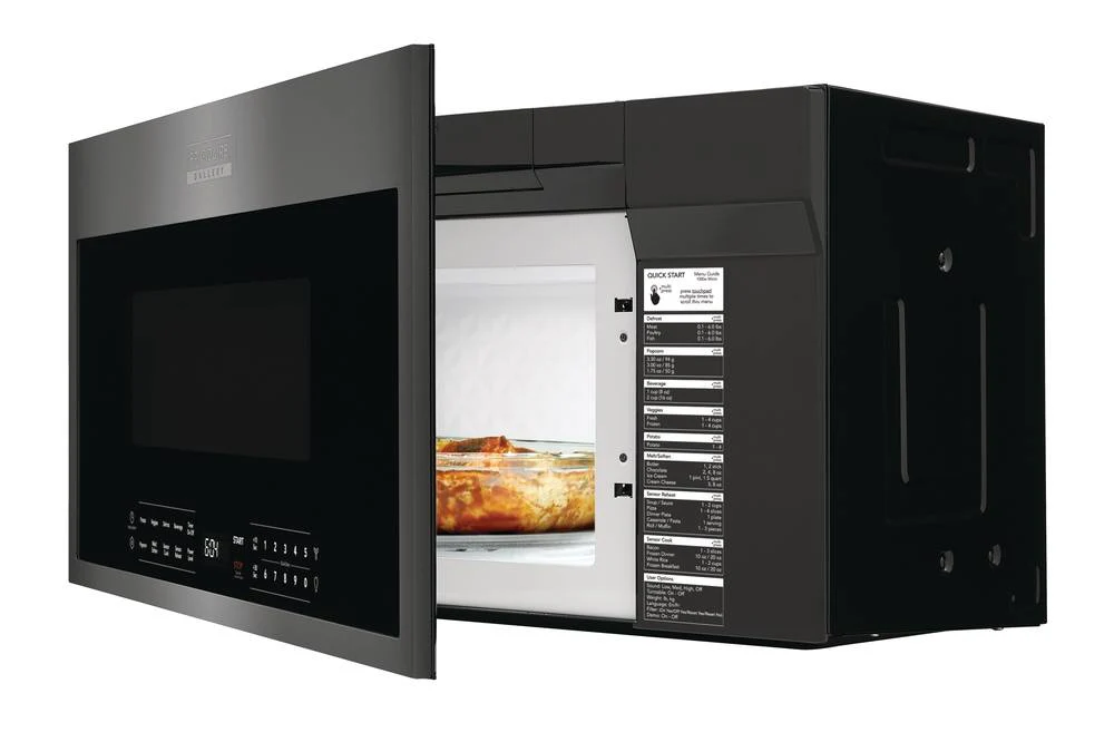 Frigidaire Gallery Smudge-Proof® Black Stainless Steel Over-The-Range Microwave with Sensor Cook (1.9 Cu. Ft.) - GMOS1964AD - Image 5