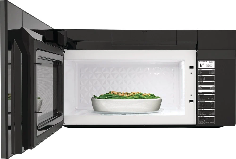 Frigidaire Gallery Smudge-Proof® Black Stainless Steel Over-The-Range Microwave with Sensor Cook (1.9 Cu. Ft.) - GMOS1964AD - Image 7