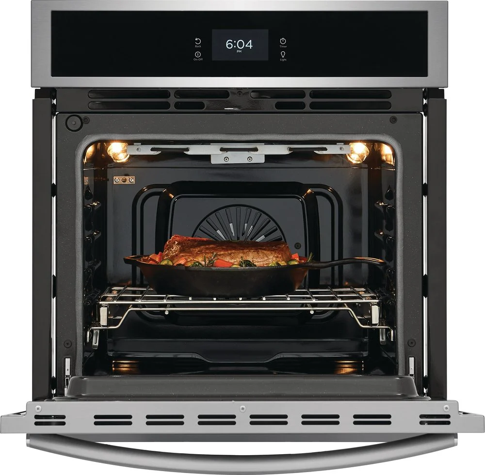 Frigidaire Gallery Smudge-Proof Stainless Steel 27" Single Wall Oven with Total Convection and Air Fry (3.8 Cu.Ft) - GCWS2767AF - Image 5