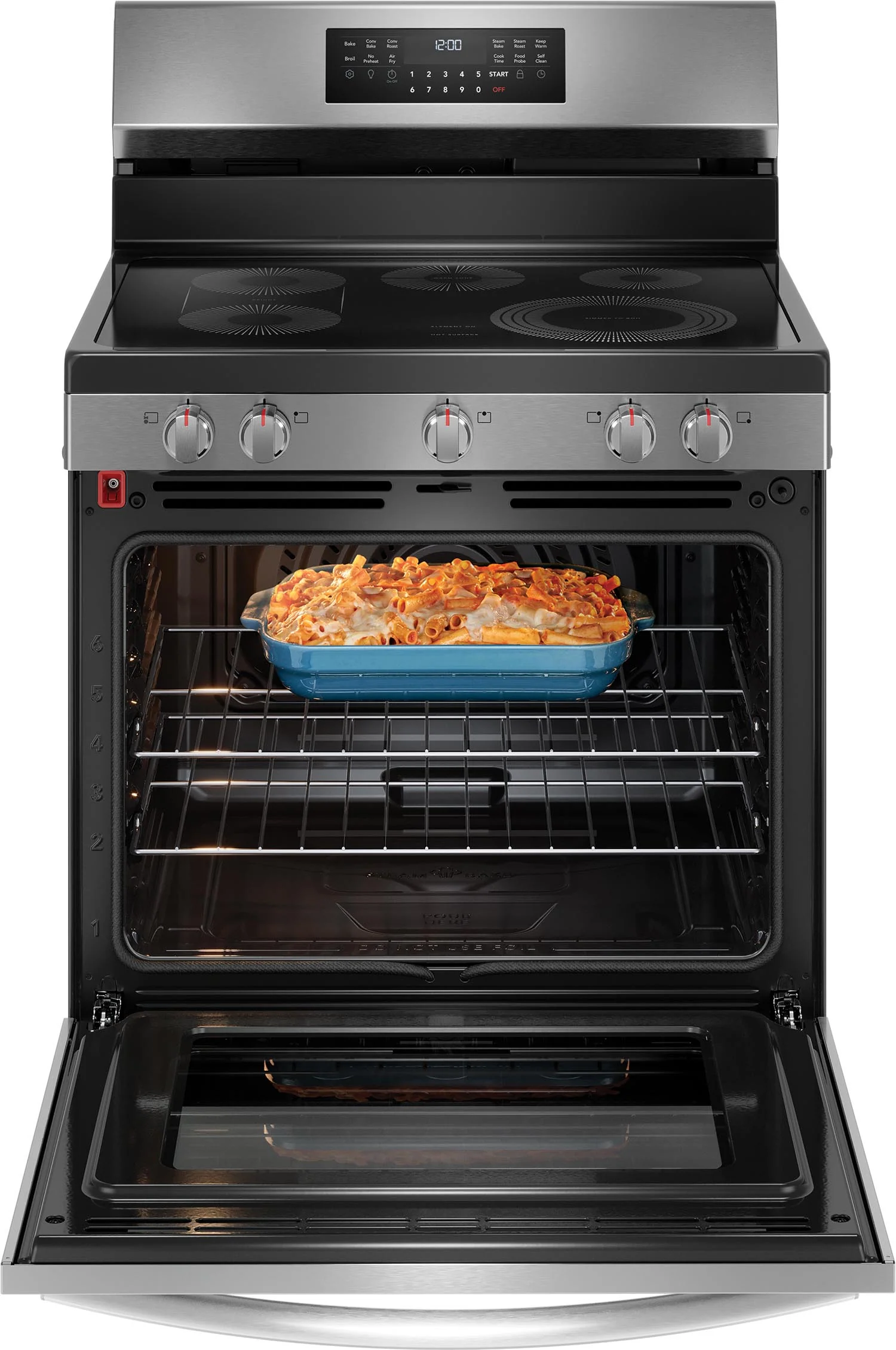 Frigidaire Gallery Smudge-Proof® Stainless Steel 30" Electric Range with Total Convection (5.3 Cu. Ft) - GCRE306CBF - Image 4