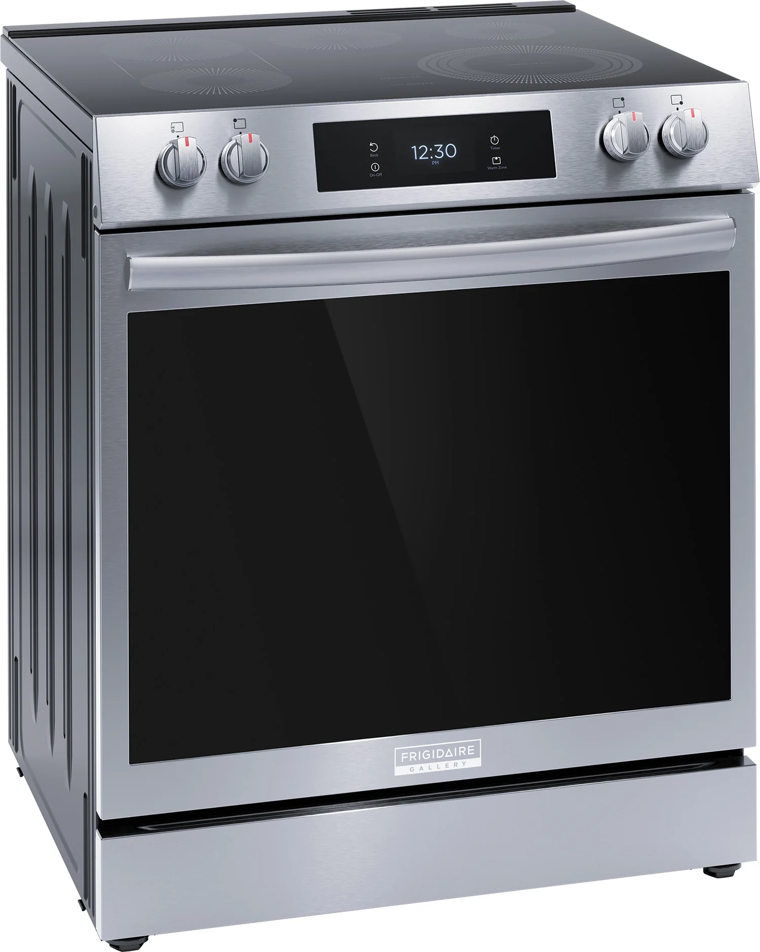 Frigidaire Gallery Smudge-Proof Stainless Steel 30" Front Control Electric Range with Total Convection (6.2 Cu. Ft) - GCFE306CBF - Image 2