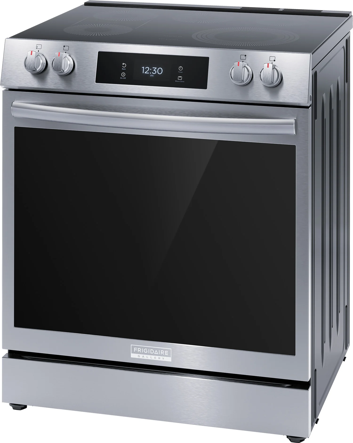 Frigidaire Gallery Smudge-Proof Stainless Steel 30" Front Control Electric Range with Total Convection (6.2 Cu. Ft) - GCFE306CBF - Image 3