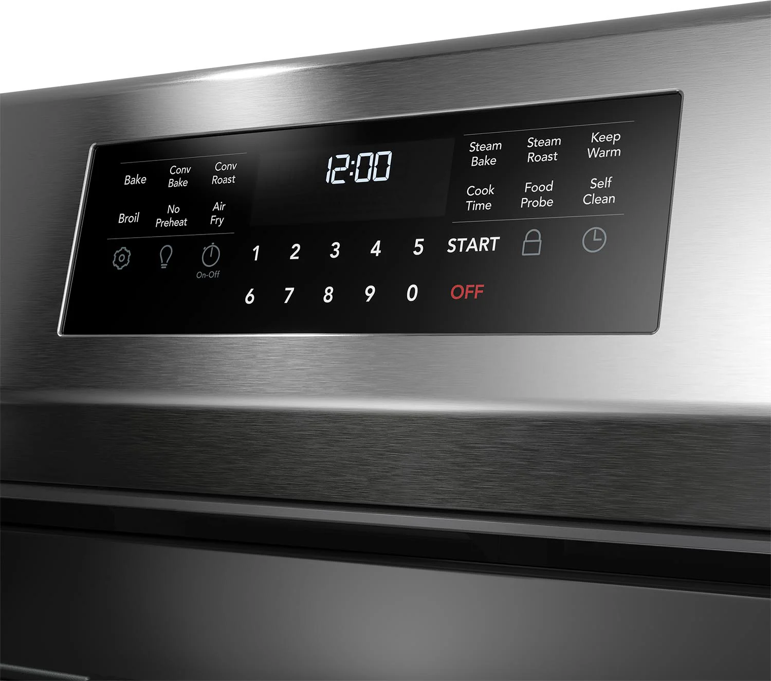 Frigidaire Gallery Smudge-Proof® Stainless Steel 30" Gas Range with Total Convection (5.1 Cu. Ft) - GCRG3060BF - Image 7