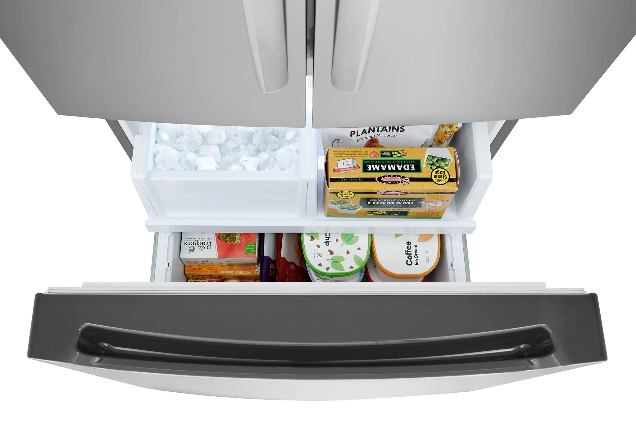 Frigidaire Gallery 30" 20 Cu. Ft. Smudge-Proof® Stainless Steel French Door Refrigerator - GRFN2023AF - Image 4