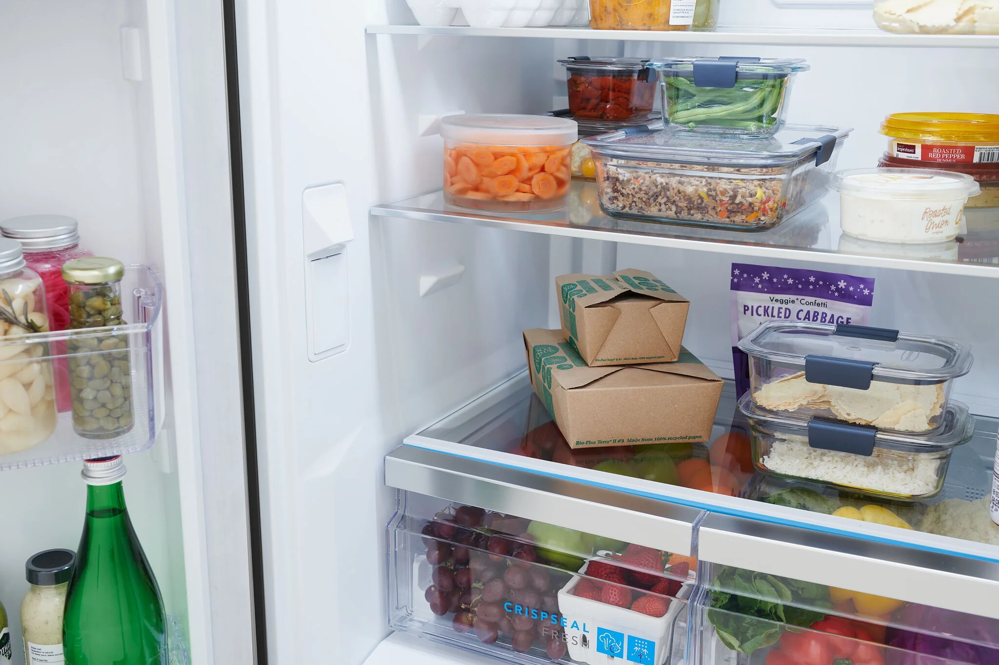 Frigidaire Gallery 30" 20 Cu. Ft. Smudge-Proof® Stainless Steel French Door Refrigerator - GRFN2023AF - Image 6